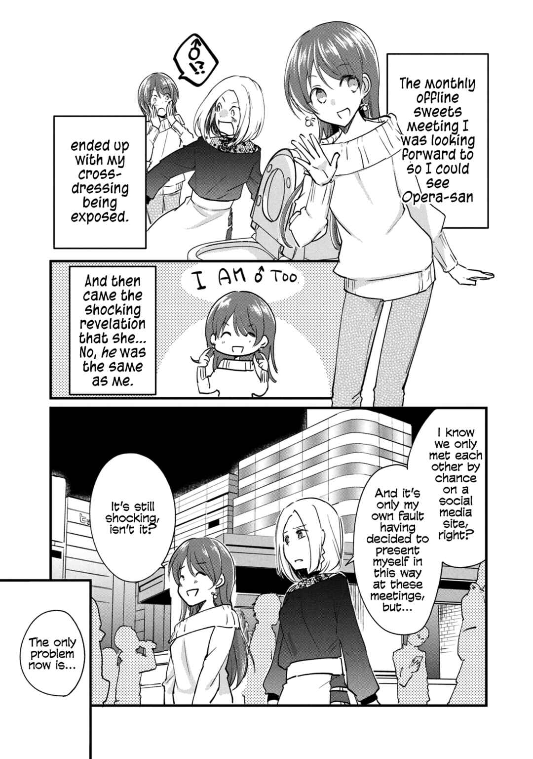 Josou Shite Off-kai ni Sanka Shite mita. Chapter 4 - Page 1