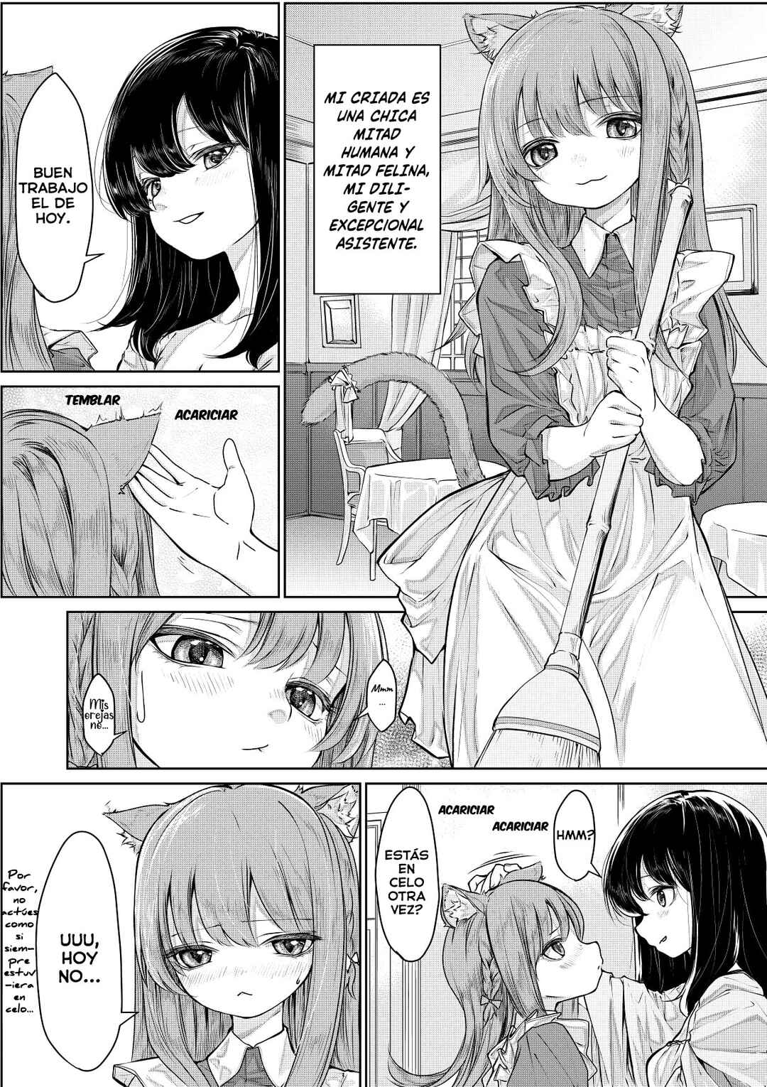 Cat Maid and Mistress Chapter 2 - Page 1