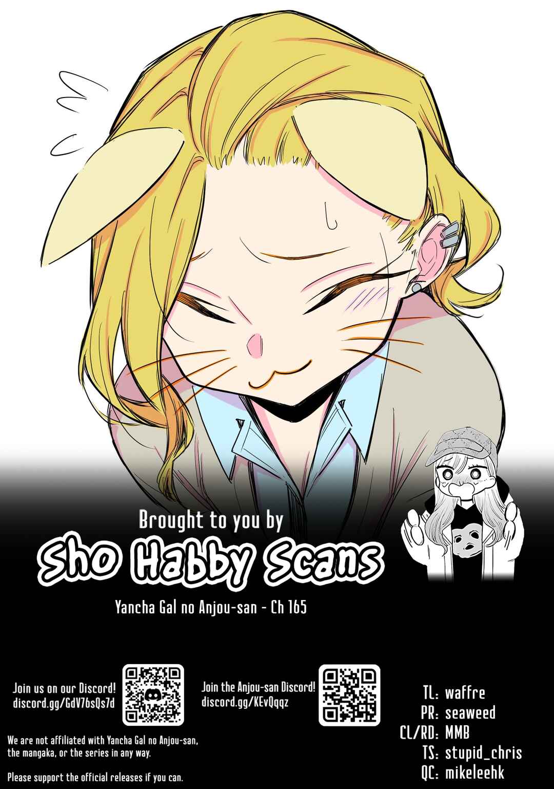 Yancha Gal no Anjou-san Chapter 165 - Page 14