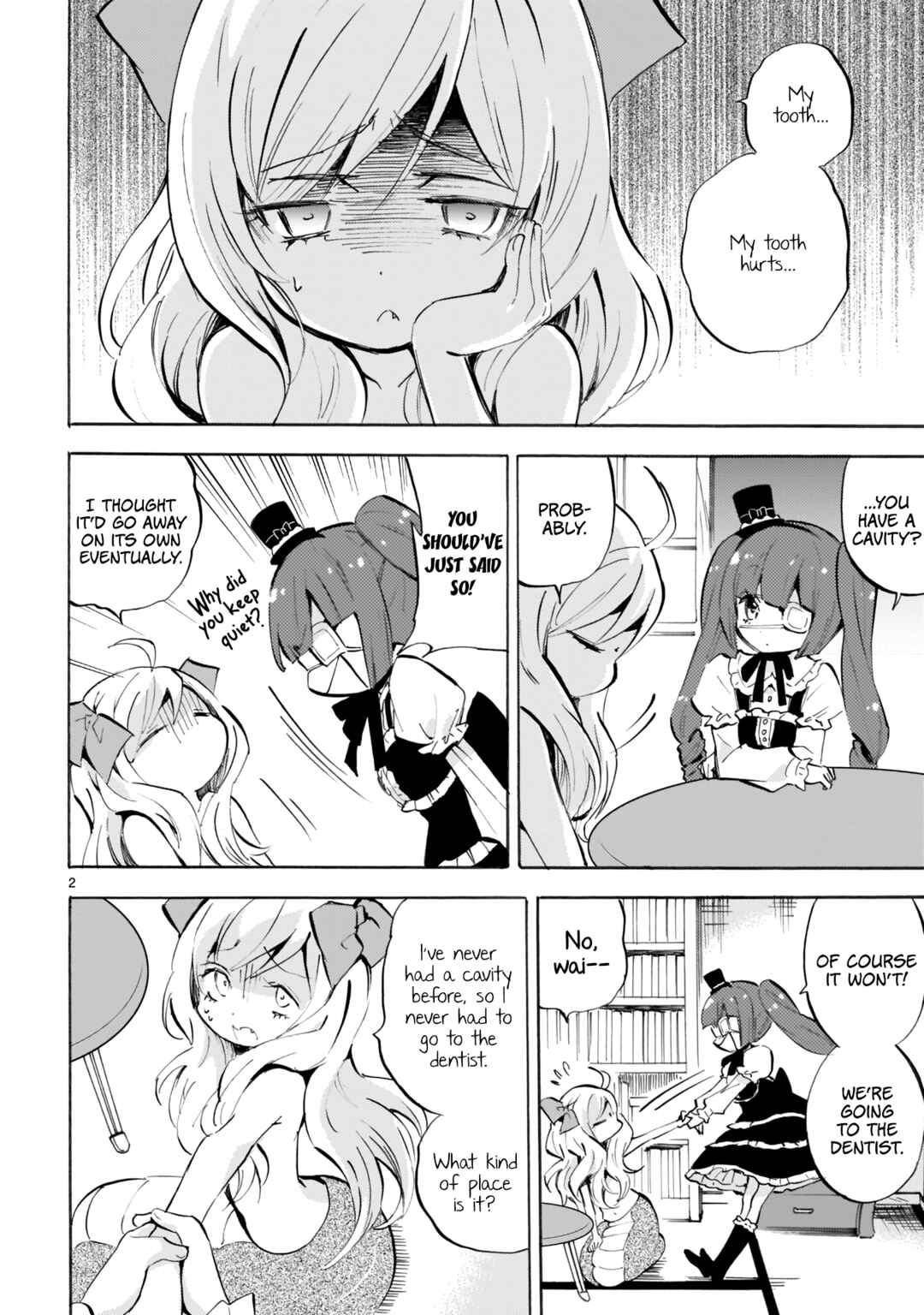 Jashin-chan Dropkick Chapter 110 - Page 2
