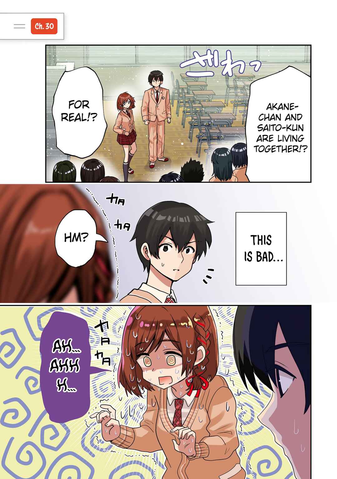 Class no Daikirai na Joshi to Kekkon Suru Koto ni Natta. Chapter 30.1 - Page 2