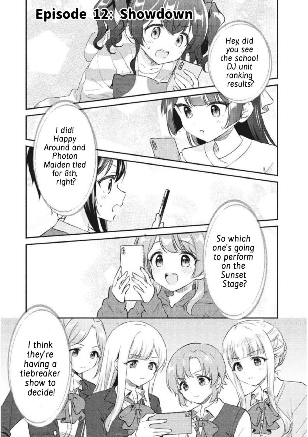 D4DJ-The Story Of Happy Around!- Chapter 12 - Page 1
