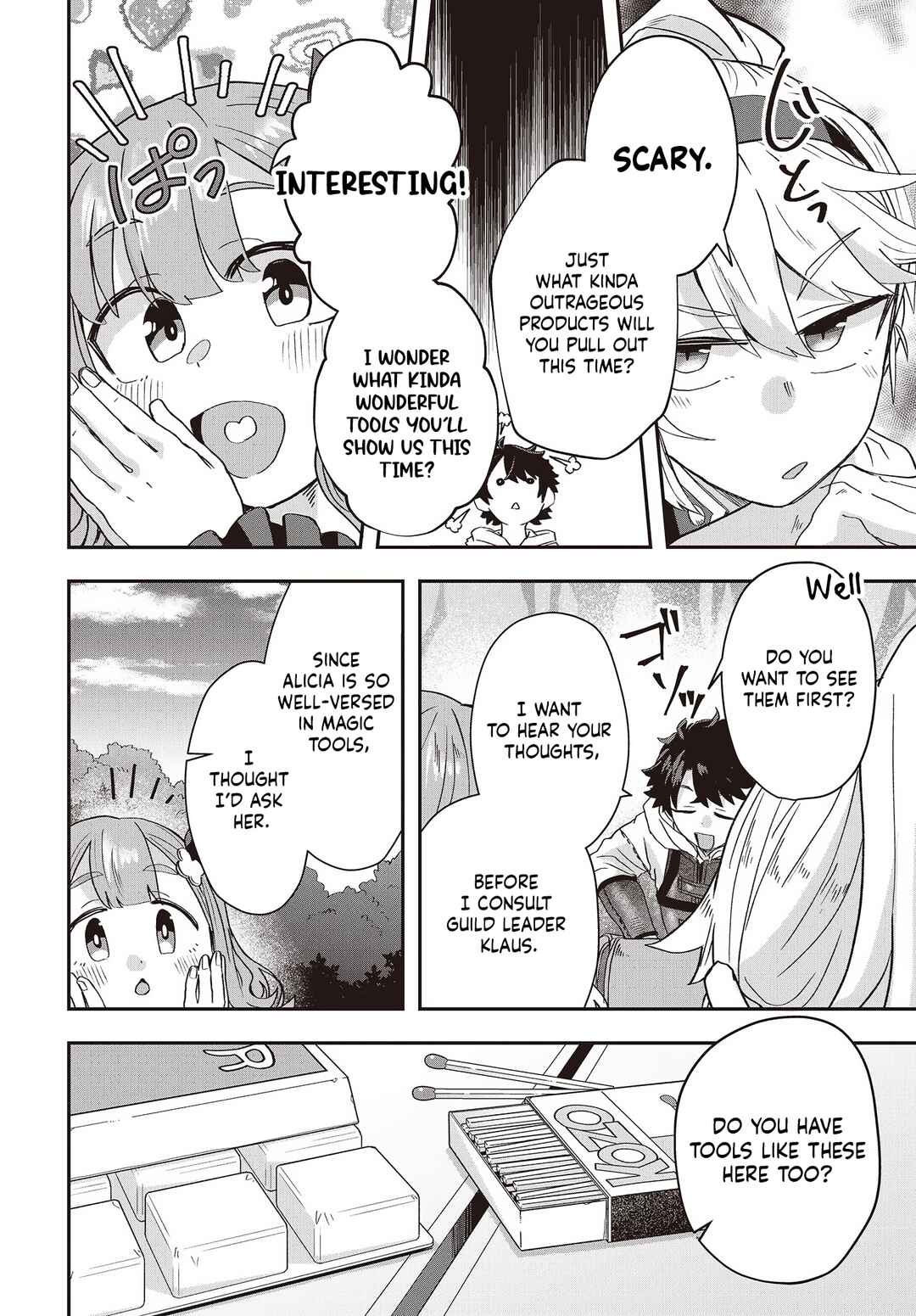 Muteki Shounin no Isekai Nariagari Monogatari ~Gendai no Seihin wo Jizai ni Toriyoseru Sukiru ga Aru Node Isekai de wa Rakushoudesu~ Chapter 8 - Page 2