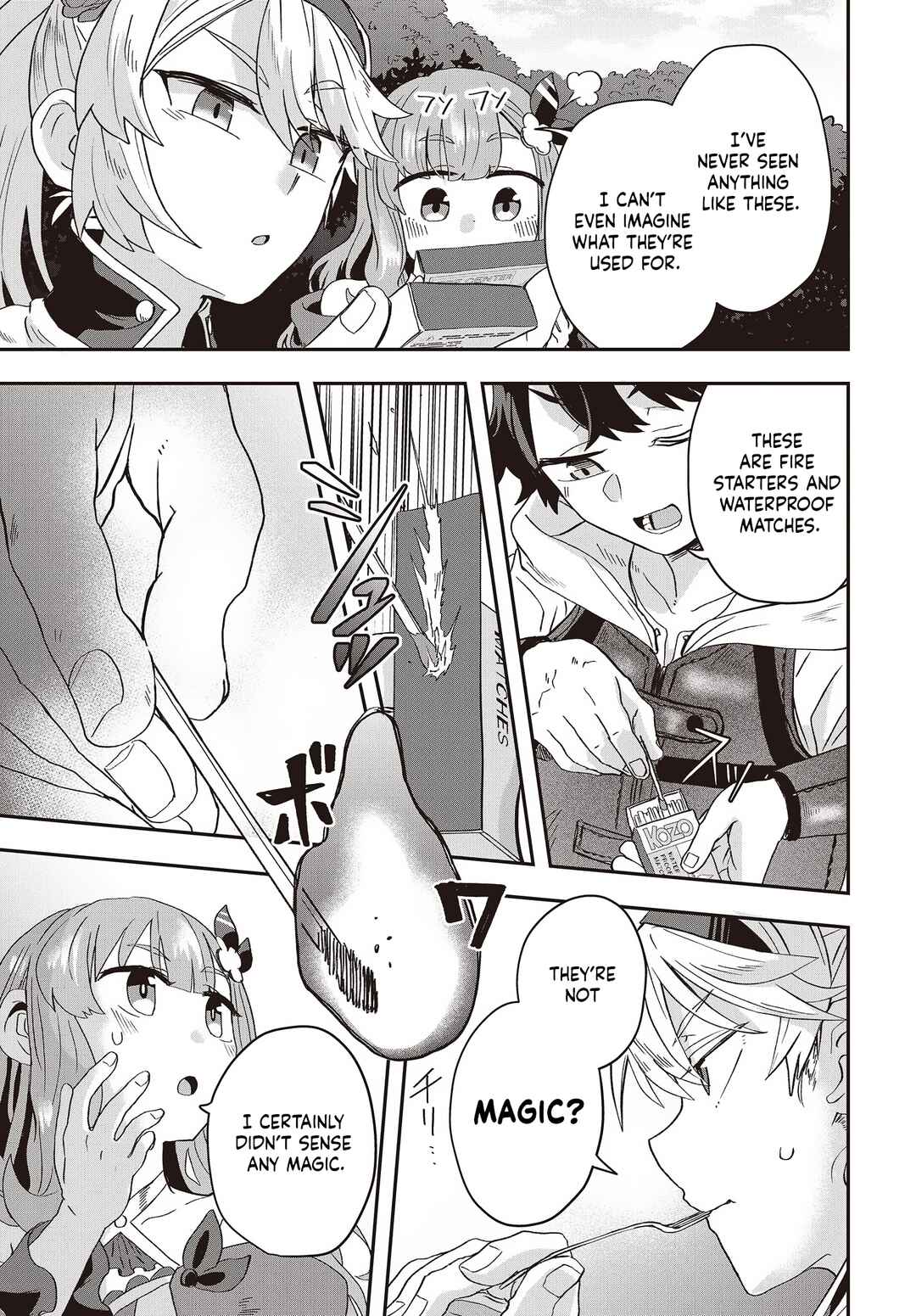 Muteki Shounin no Isekai Nariagari Monogatari ~Gendai no Seihin wo Jizai ni Toriyoseru Sukiru ga Aru Node Isekai de wa Rakushoudesu~ Chapter 8 - Page 3
