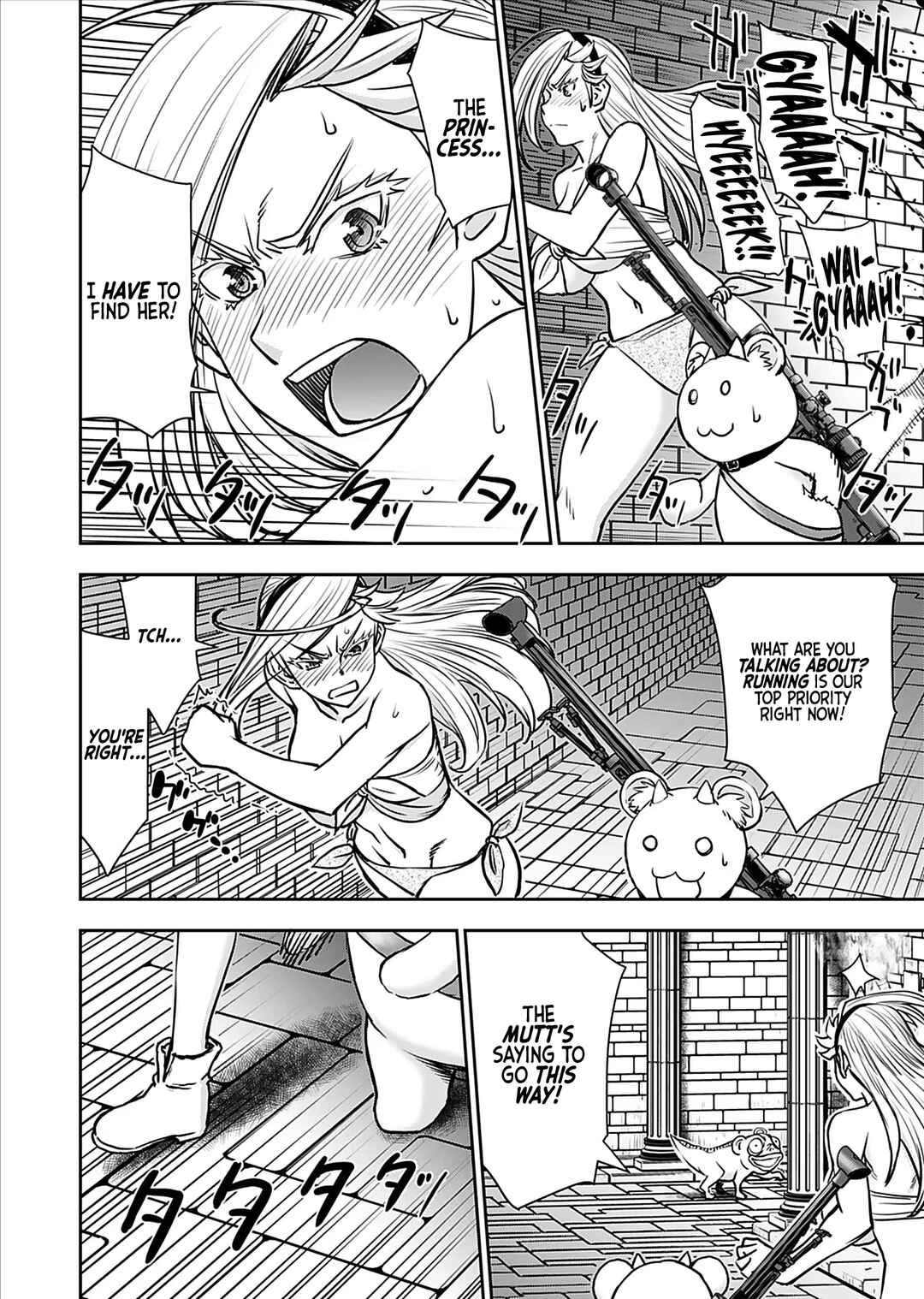 Isekai Sniper wa Onna Senshi no Mofumofu Aigan Doubutsu Chapter 16 - Page 24