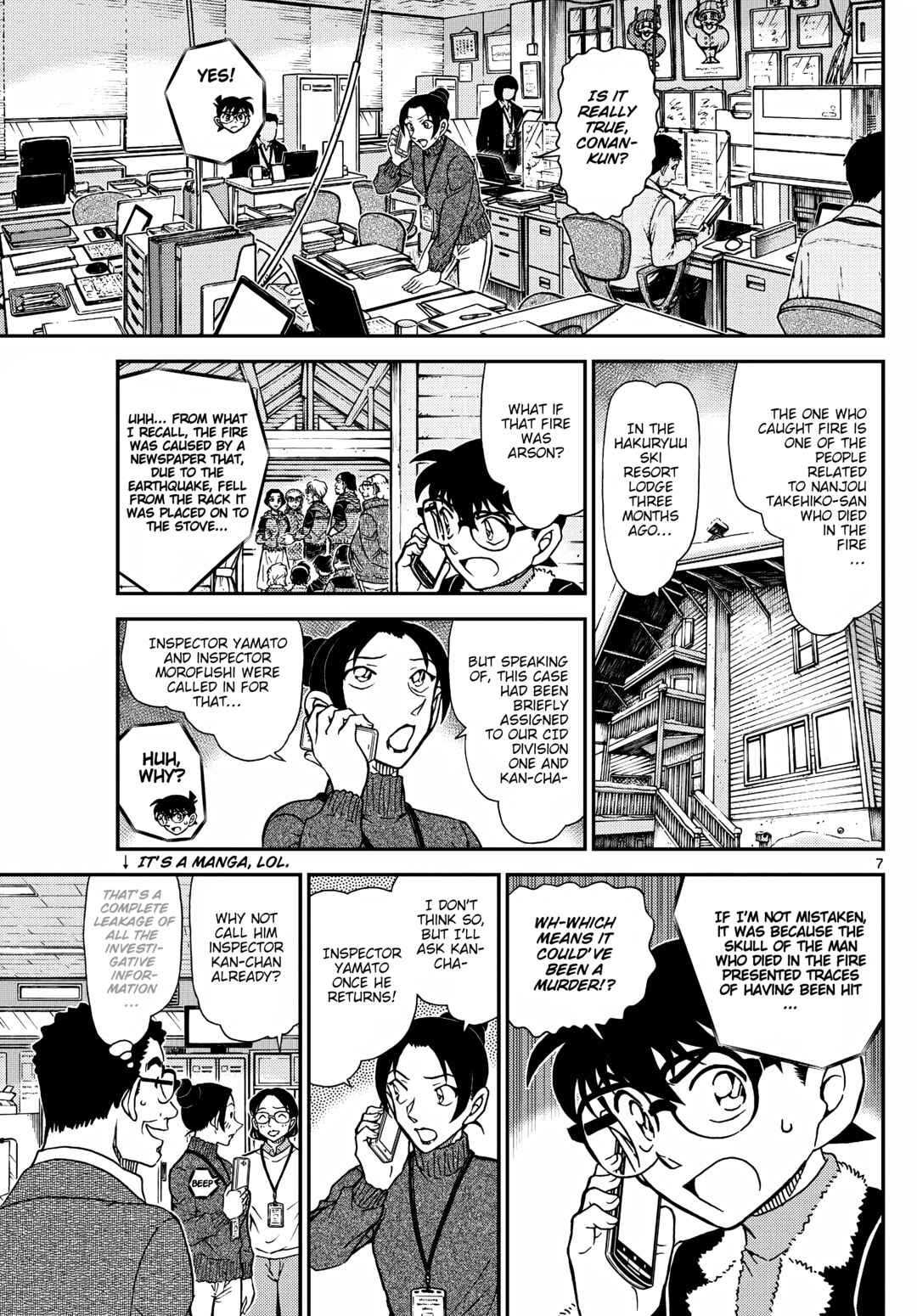 Detective Conan Chapter 1138 - Page 7