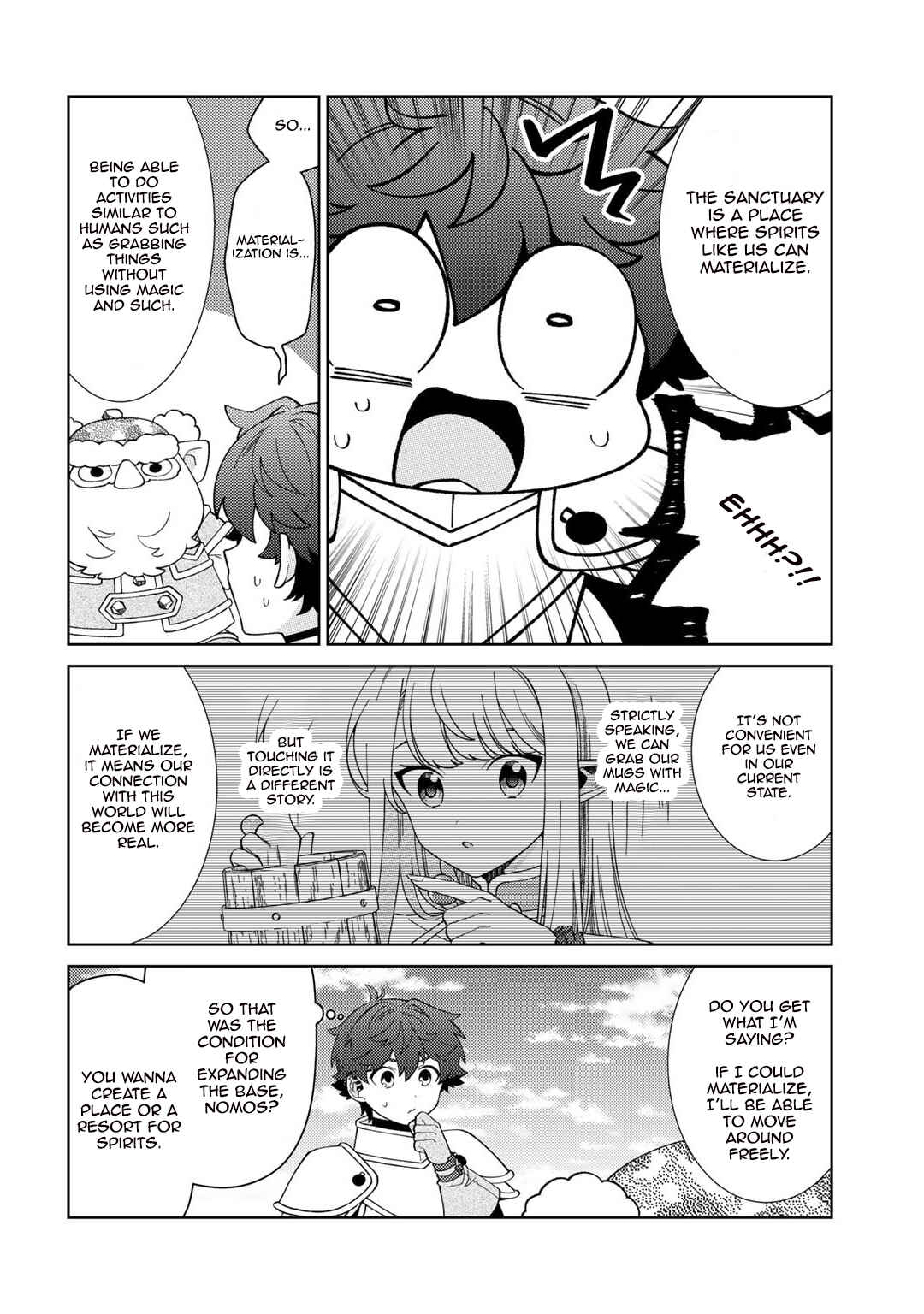 Seirei-tachi no Rakuen to Risou no Isekai Seikatsu Chapter 68 - Page 12