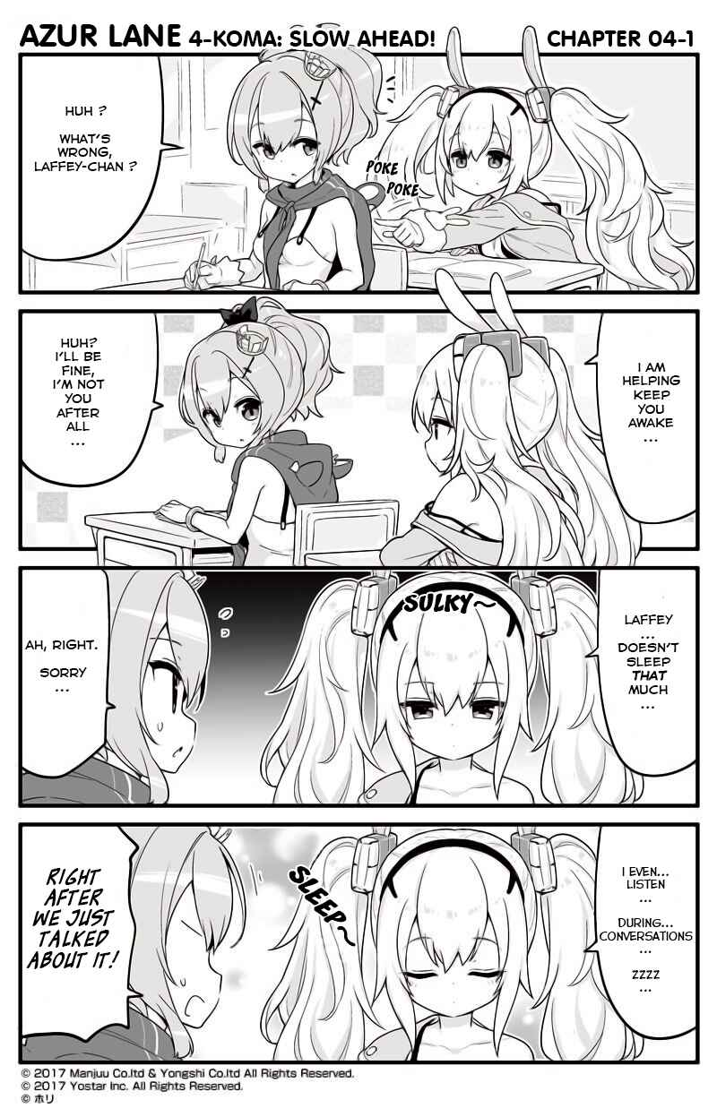 Azur Lane: Bisoku Zensin! Chapter 4 - Page 1