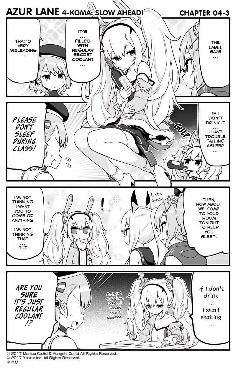 Azur Lane: Bisoku Zensin! Chapter 4 - Page 3