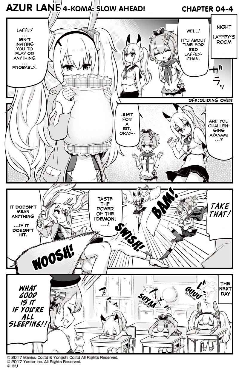 Azur Lane: Bisoku Zensin! Chapter 4 - Page 4