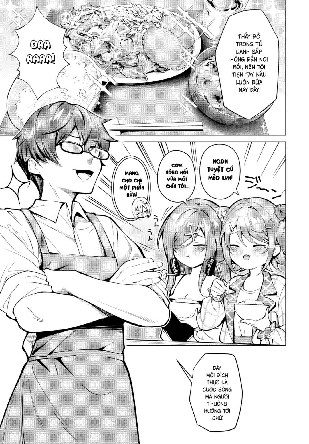 Tier 1 Shimai - Yuumei Yonshimai wa Boku nashi de wa Ikirarenai Chapter 1.1 - Page 27