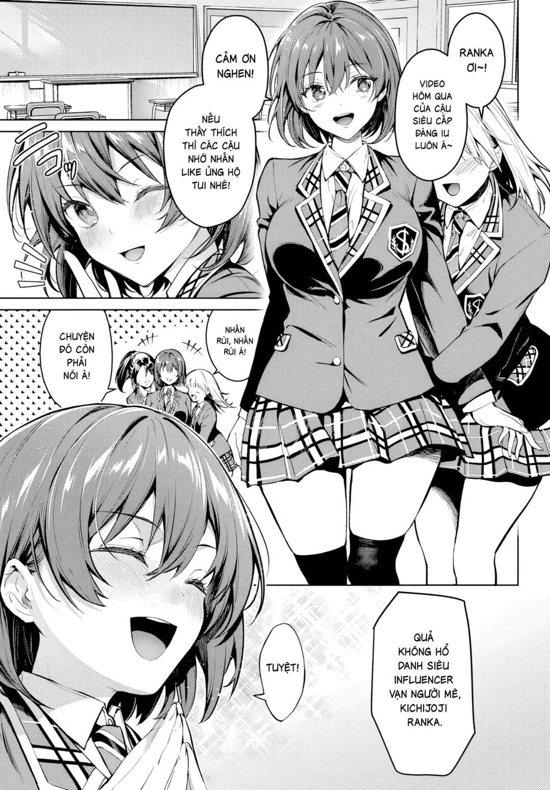 Tier 1 Shimai - Yuumei Yonshimai wa Boku nashi de wa Ikirarenai Chapter 1.1 - Page 4