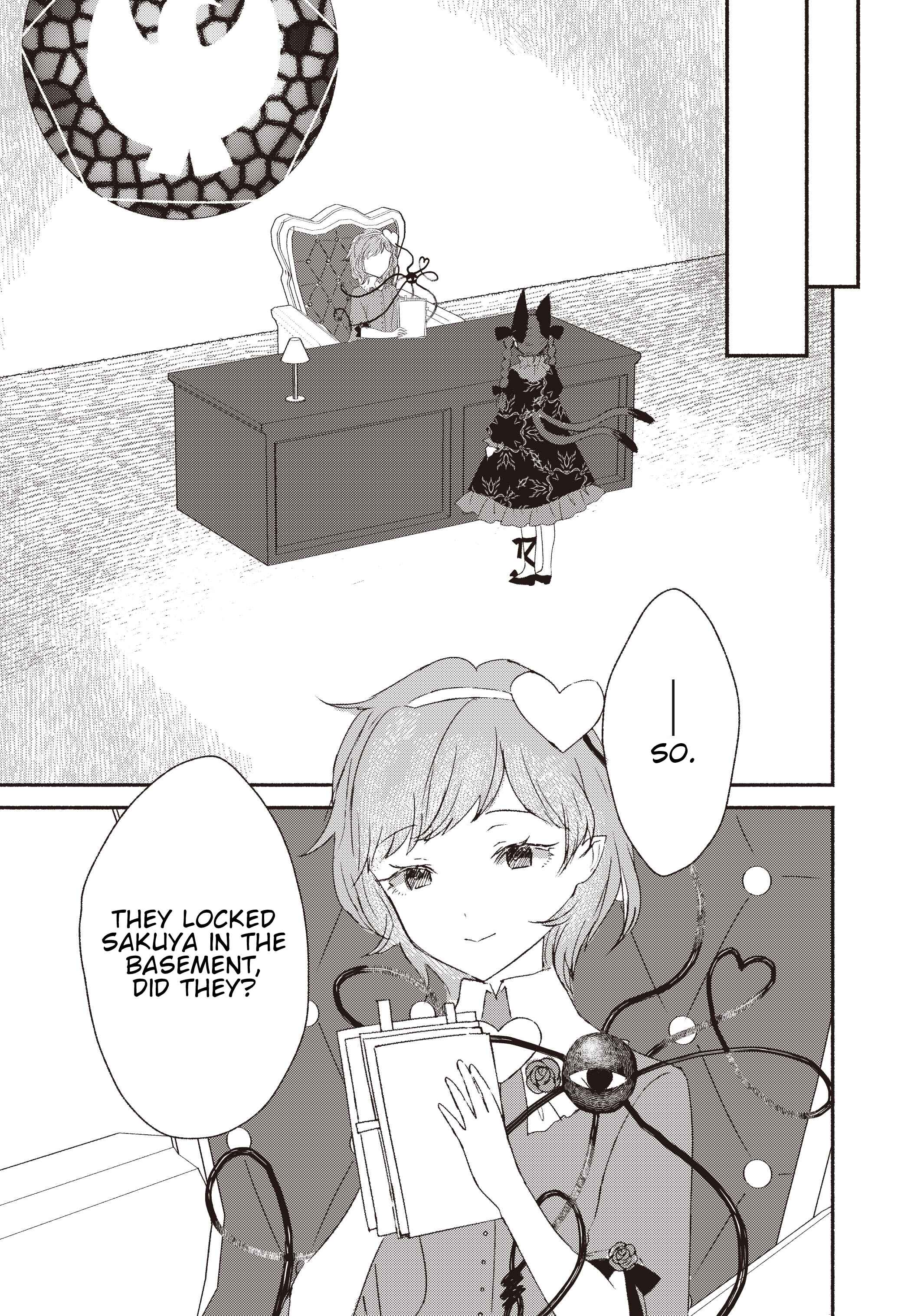 Touhou Chireikiden: Hansoku Tantei Satori Chapter 3 - Page 9