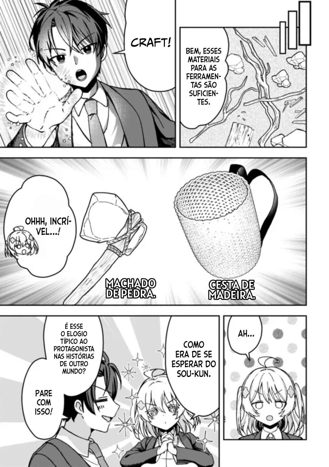 Isekai Rakuraku Mujintou Life ~Class Ten'i de Craft Ability wo Eranda Ore Dake ga, Bishoujo Tachi to Slow Life wo Okureru-ppoi~ Chapter 2 - Page 13