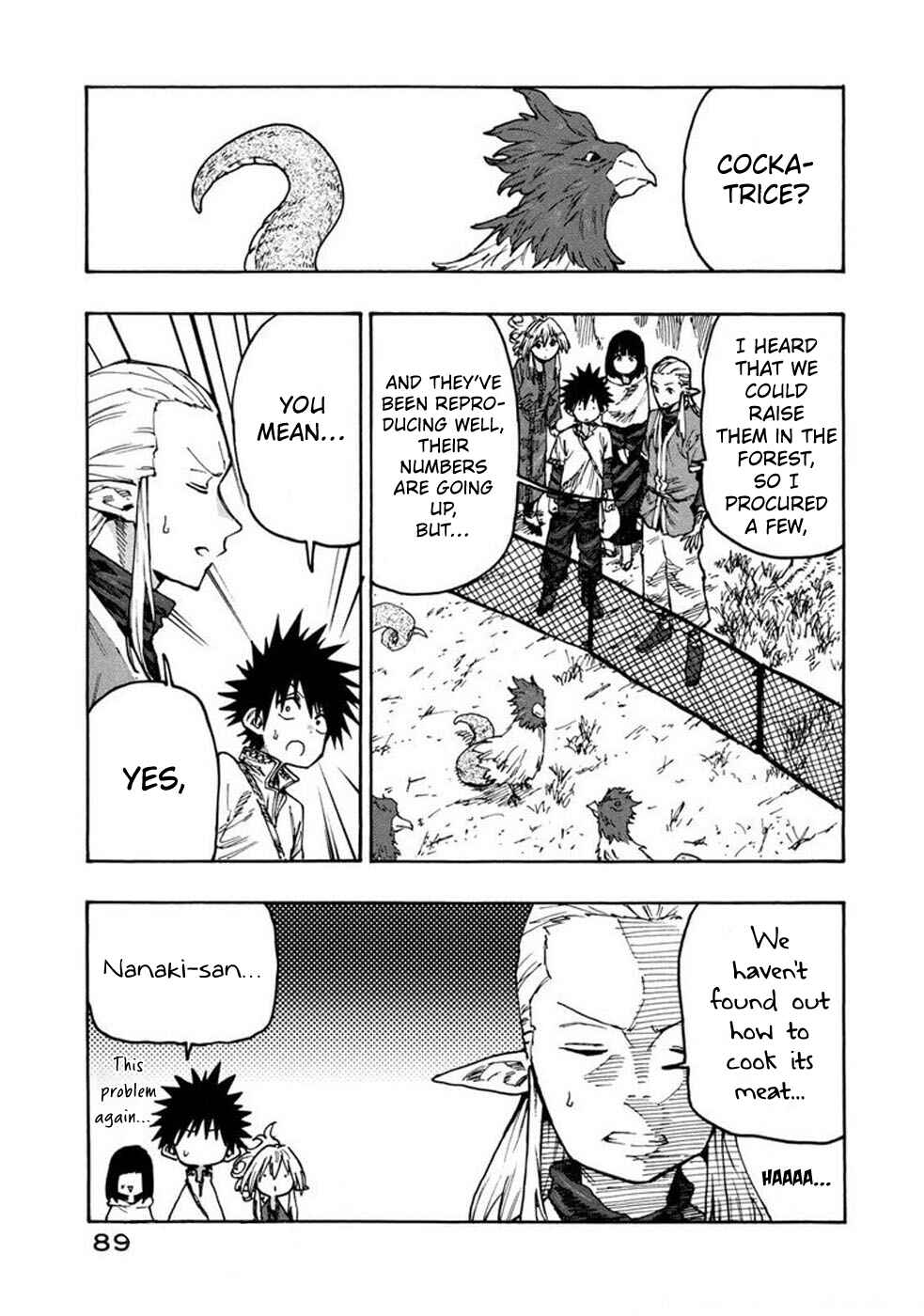 Mazumeshi Elf to Yuuboku gurashi Chapter 72 - Page 15