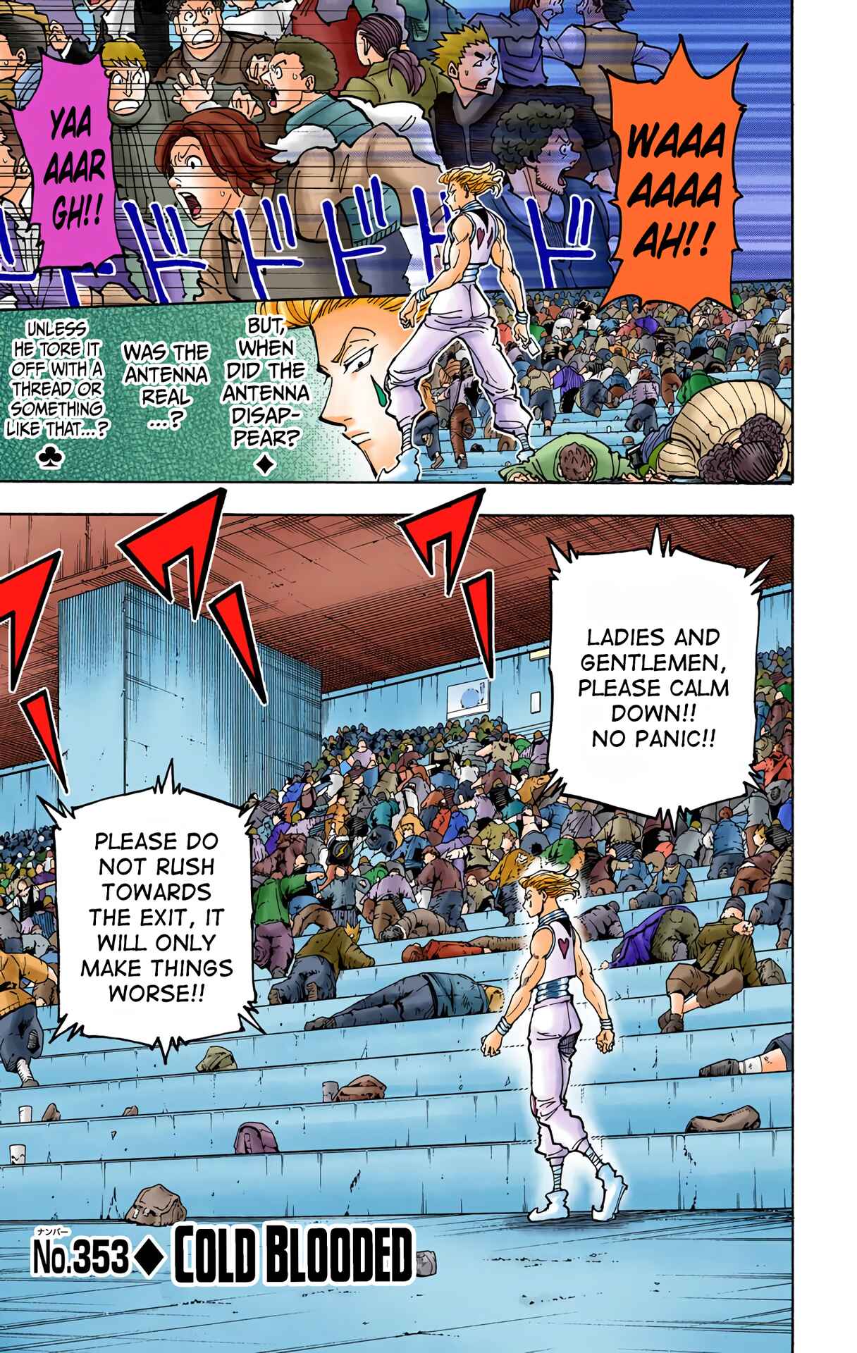 Hunter x Hunter (Official Colored) Chapter 353 - Page 1