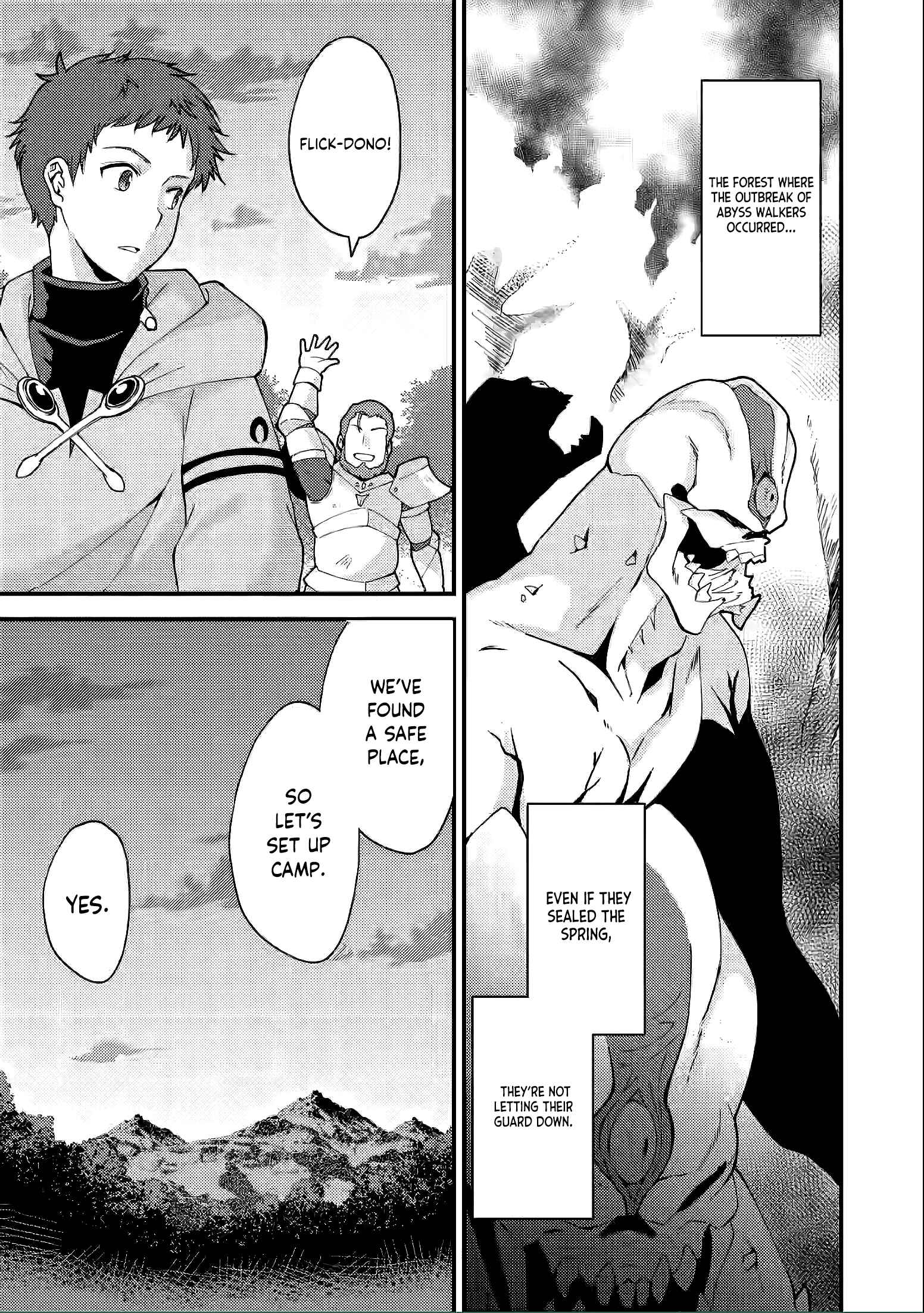 Kensei no Osananajimi ga Power Hara de Ore ni Tsuraku Ataru node, Zetsuen Shite Henkyou de Makenshi to shite Denaosu Koto ni shita. Chapter 7 - Page 12