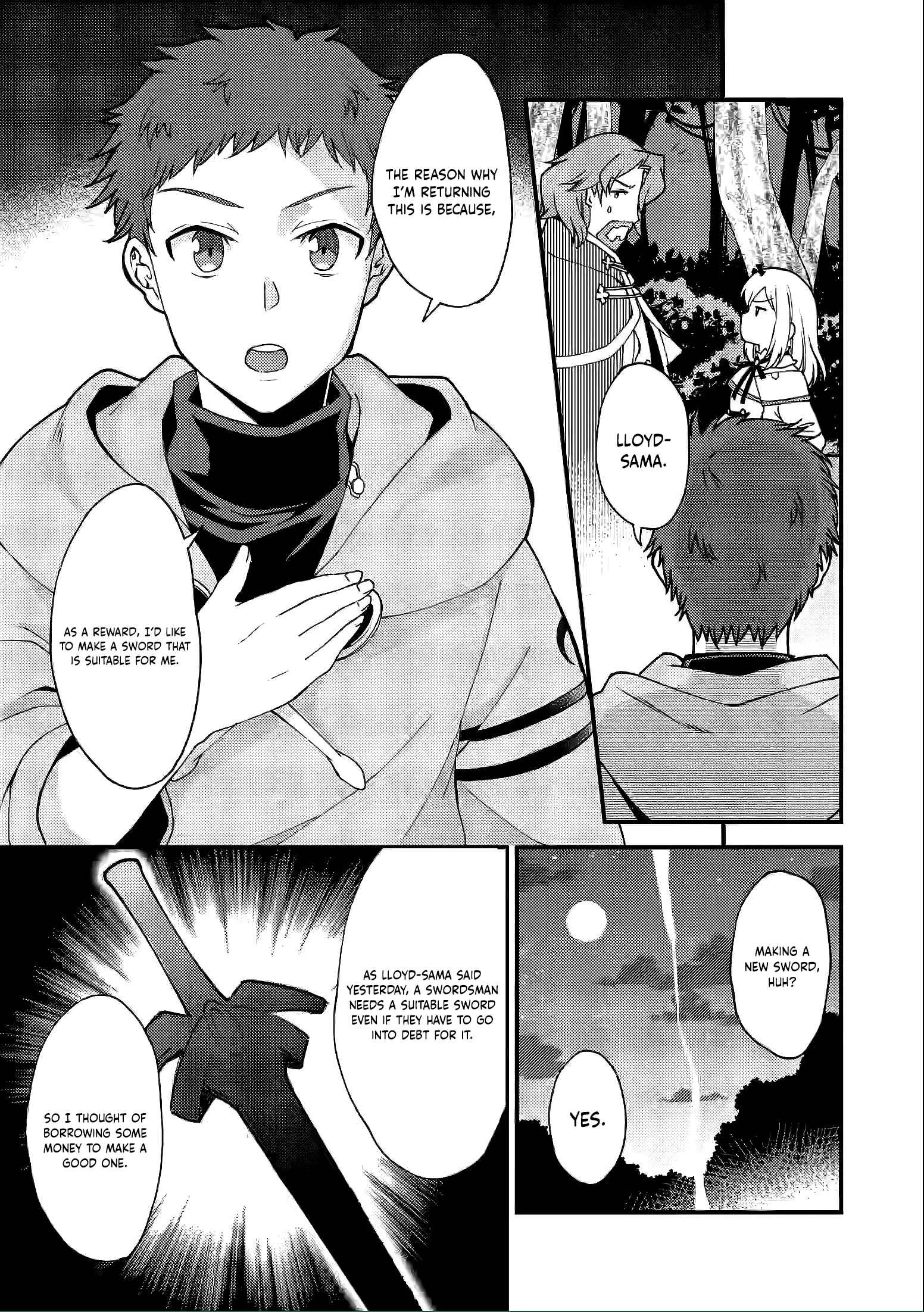 Kensei no Osananajimi ga Power Hara de Ore ni Tsuraku Ataru node, Zetsuen Shite Henkyou de Makenshi to shite Denaosu Koto ni shita. Chapter 7 - Page 20