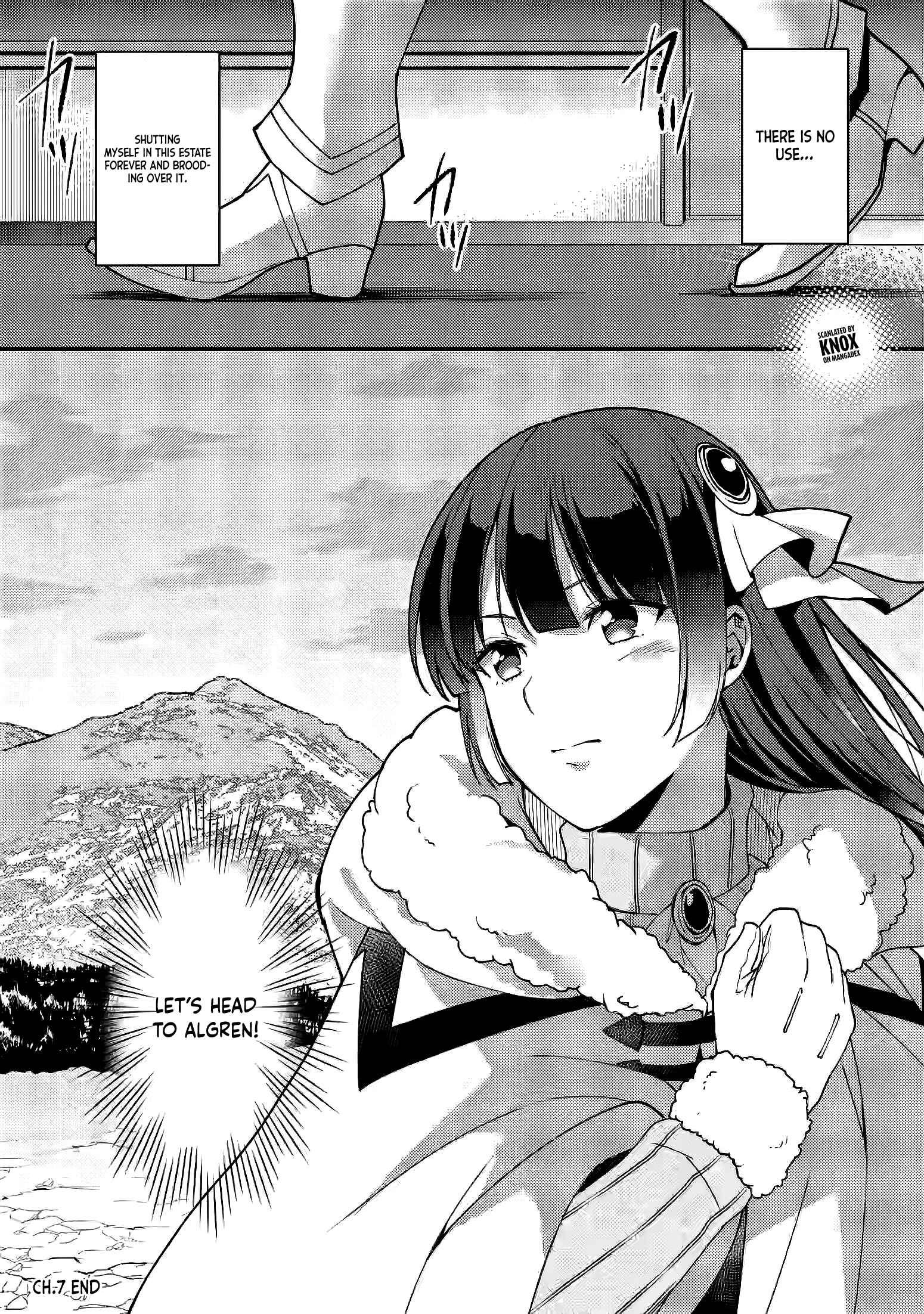 Kensei no Osananajimi ga Power Hara de Ore ni Tsuraku Ataru node, Zetsuen Shite Henkyou de Makenshi to shite Denaosu Koto ni shita. Chapter 7 - Page 31