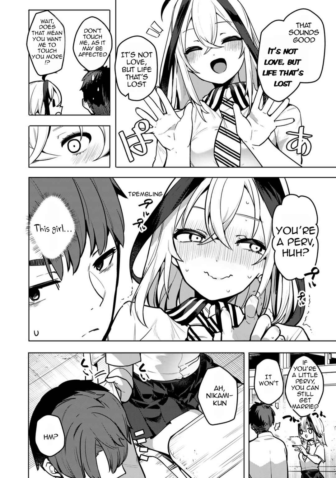 Hakiri-san wa Kimi Dake no Shinigami ni Naritai Chapter 1 - Page 13