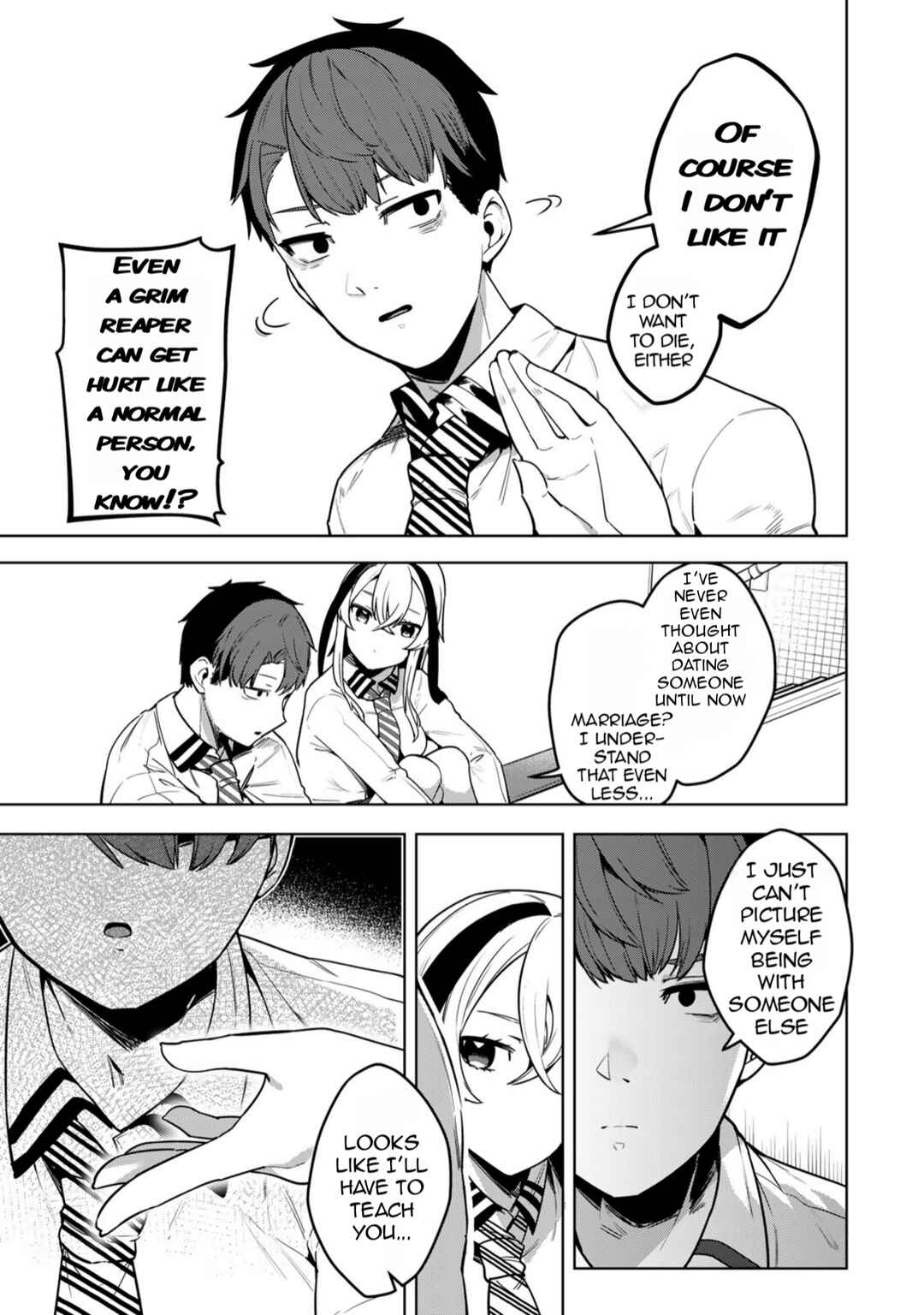 Hakiri-san wa Kimi Dake no Shinigami ni Naritai Chapter 1 - Page 16
