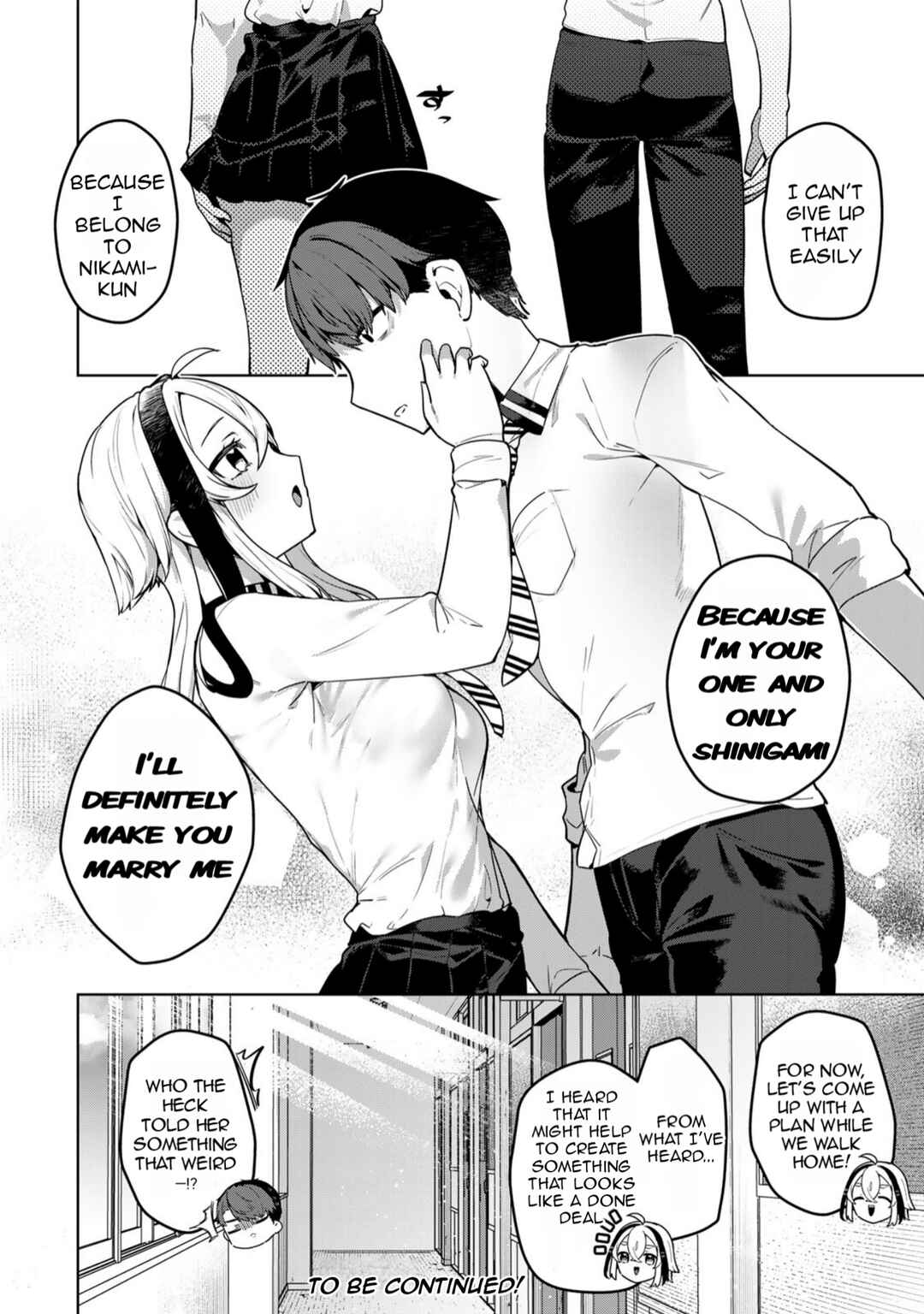 Hakiri-san wa Kimi Dake no Shinigami ni Naritai Chapter 1 - Page 23