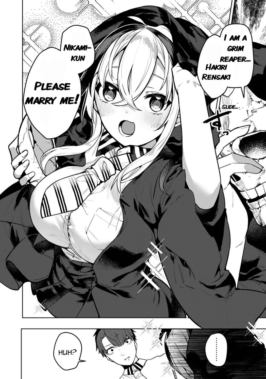 Hakiri-san wa Kimi Dake no Shinigami ni Naritai Chapter 1 - Page 5