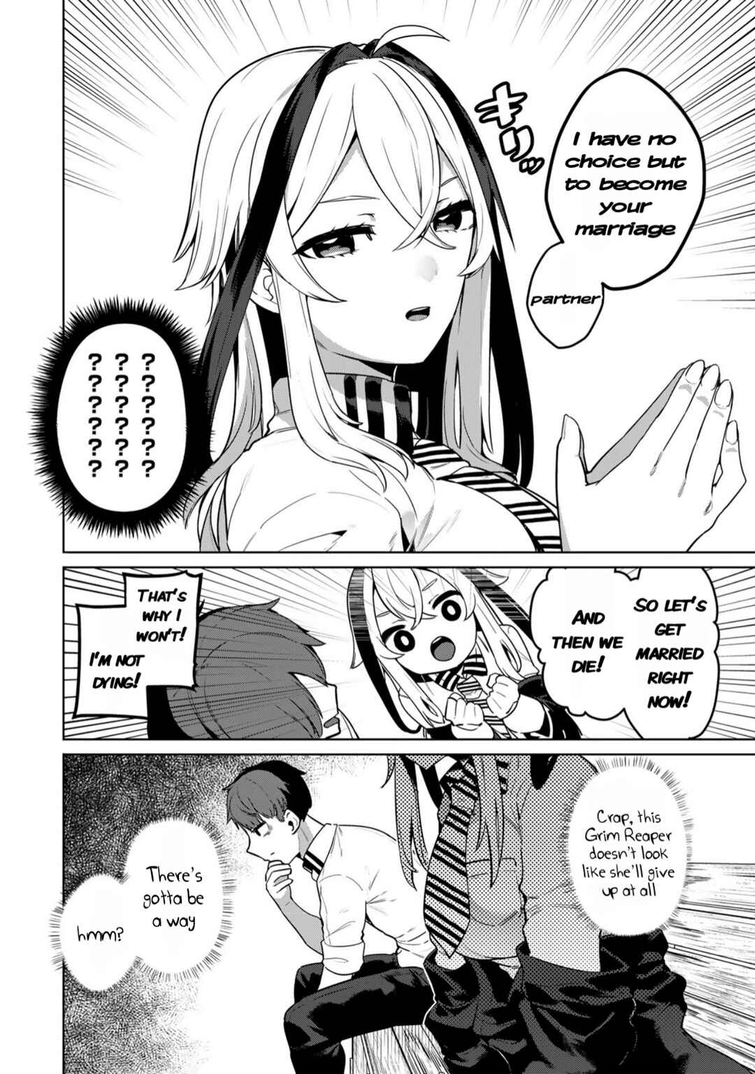 Hakiri-san wa Kimi Dake no Shinigami ni Naritai Chapter 1 - Page 9