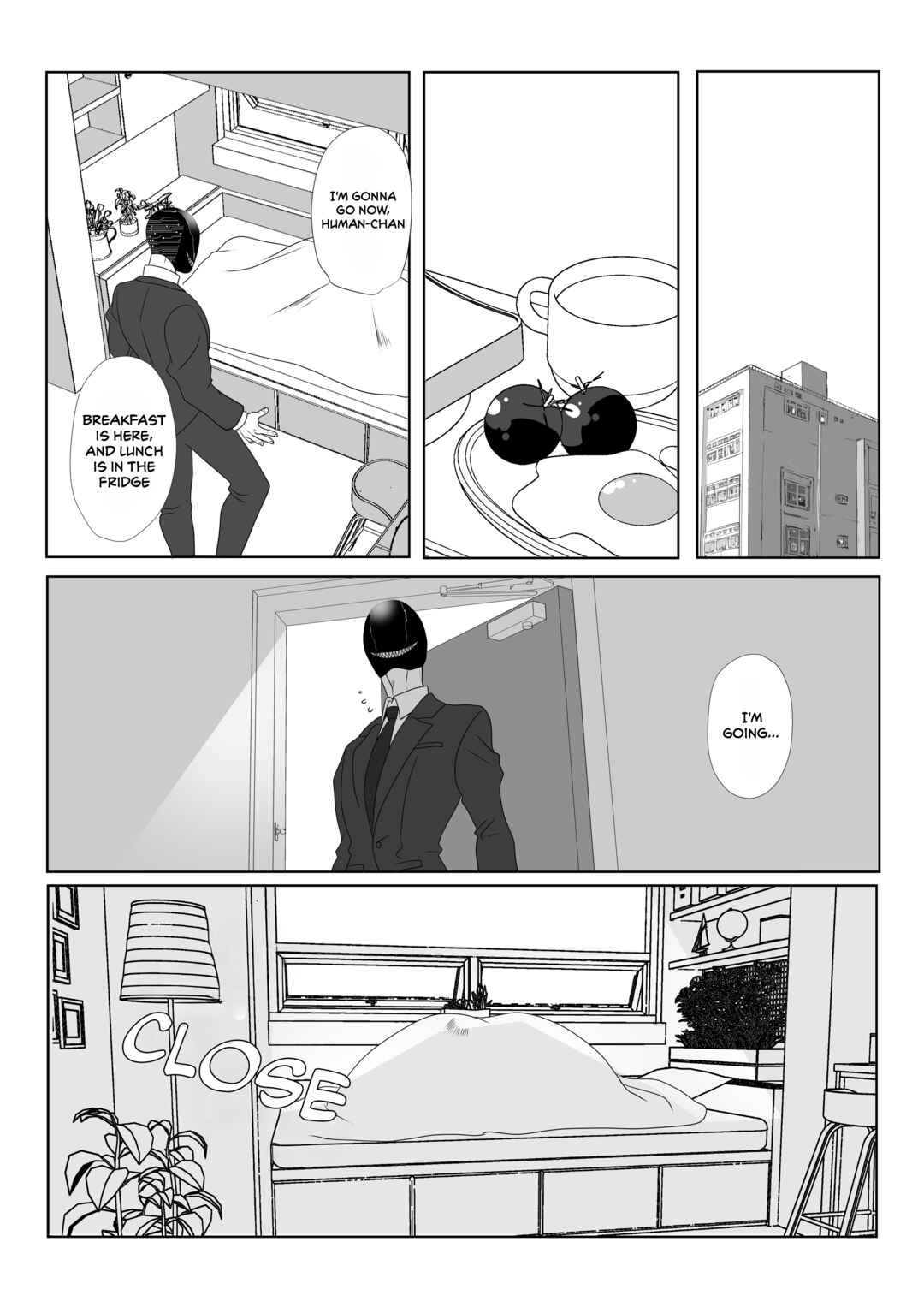 Igyou Atama-san to Ningen-chan (Pre-Serialization) Chapter 6 - Page 4