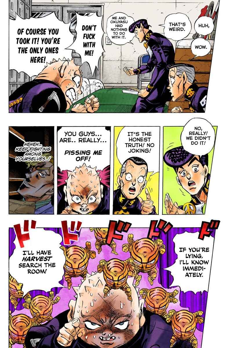 JoJo no Kimyou na Bouken: Part 4 - Diamond wa Kudakenai Color-ban Chapter 79 - Page 7