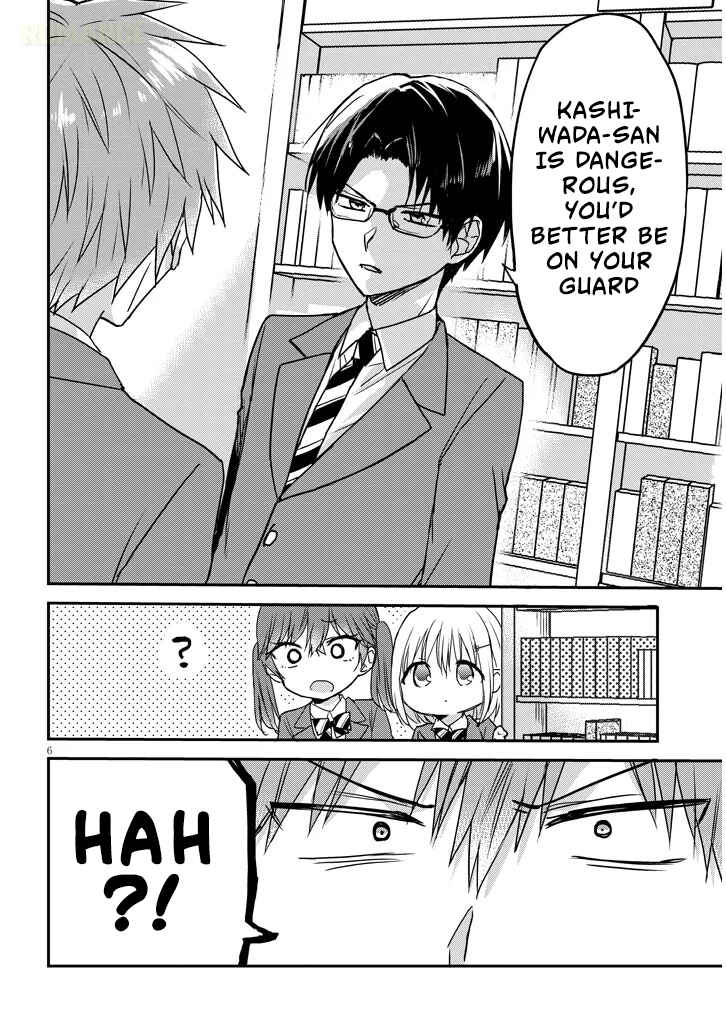 Kao ni Denai Kashiwada-san to Kao ni Deru Oota-kun + Chapter 27 - Page 7