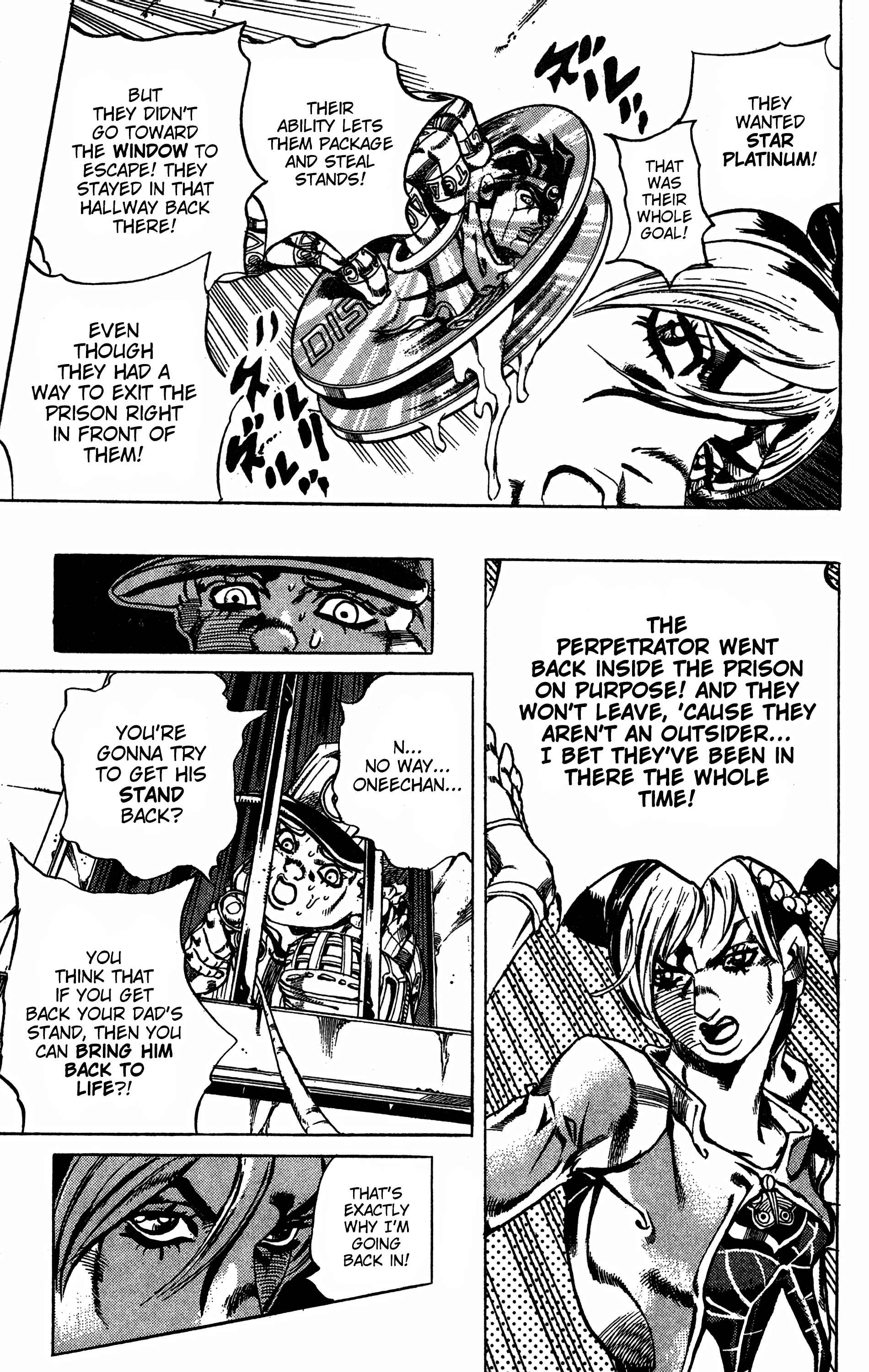 JoJo no Kimyou na Bouken: Part 6 - Stone Ocean Chapter 20 - Page 14