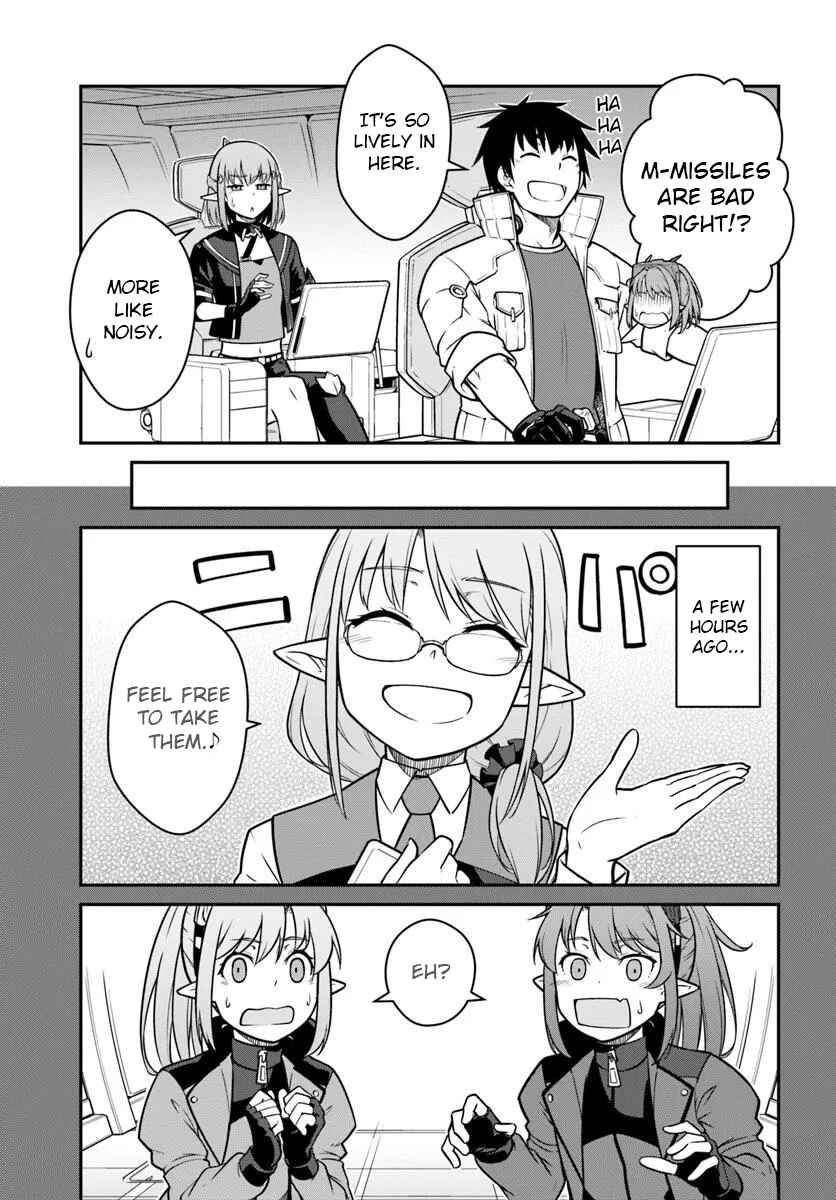 Mezametara Saikyou Soubi to Uchuusen-mochi datta node, Ikkodate Mezashite Youhei to shite Jiyuu ni Ikitai Chapter 48.1 - Page 3