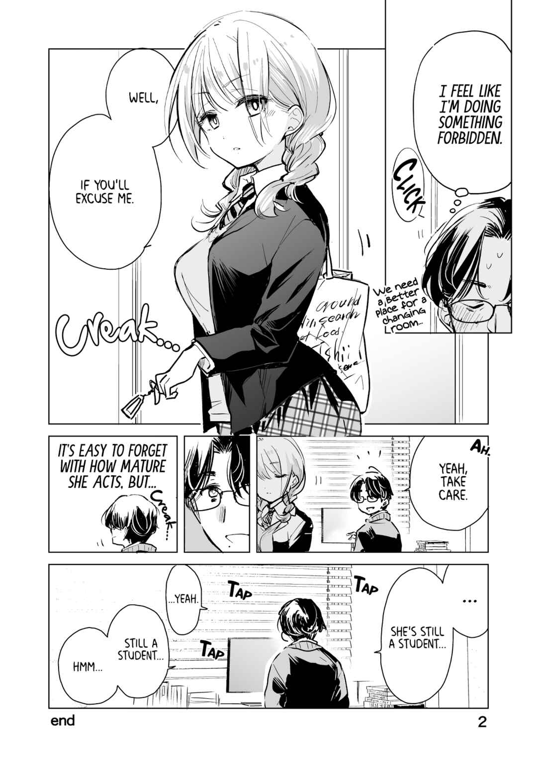 Drugstore Ten'in Sacchan no Nichijou Chapter 34.5 - Page 2