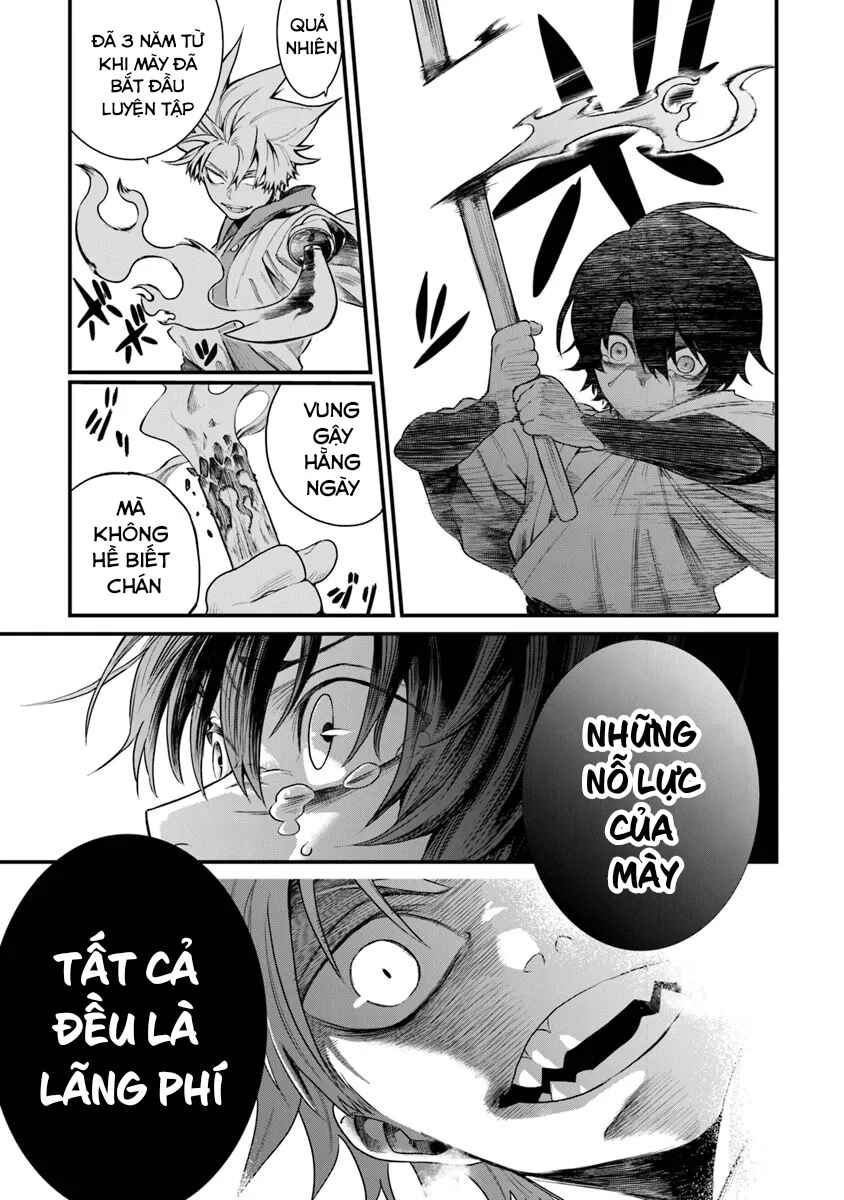 Bushinden - Ikenie ni Sasagerareta Ore wa, Kami ni Hirowaretakeshi wo Kiwameru Chapter 1.1 - Page 27