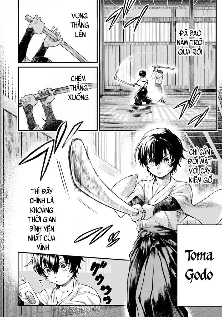 Bushinden - Ikenie ni Sasagerareta Ore wa, Kami ni Hirowaretakeshi wo Kiwameru Chapter 1.1 - Page 8