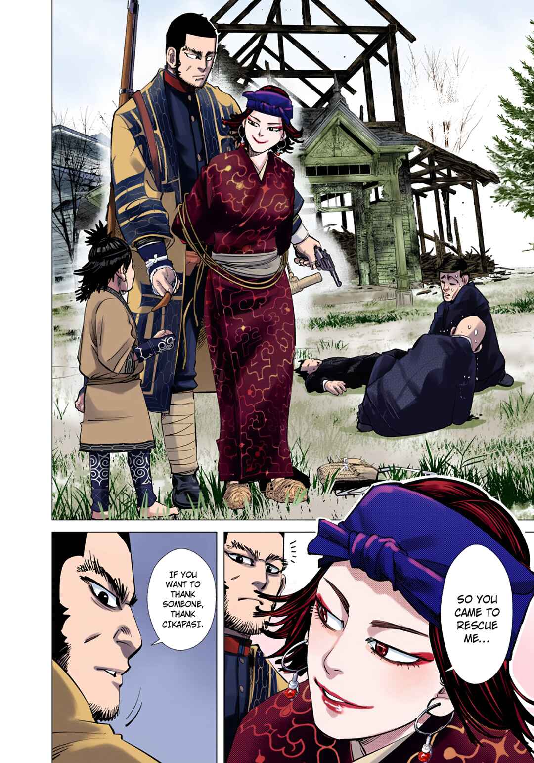 Golden Kamuy (Official Colored) Chapter 97 - Page 2