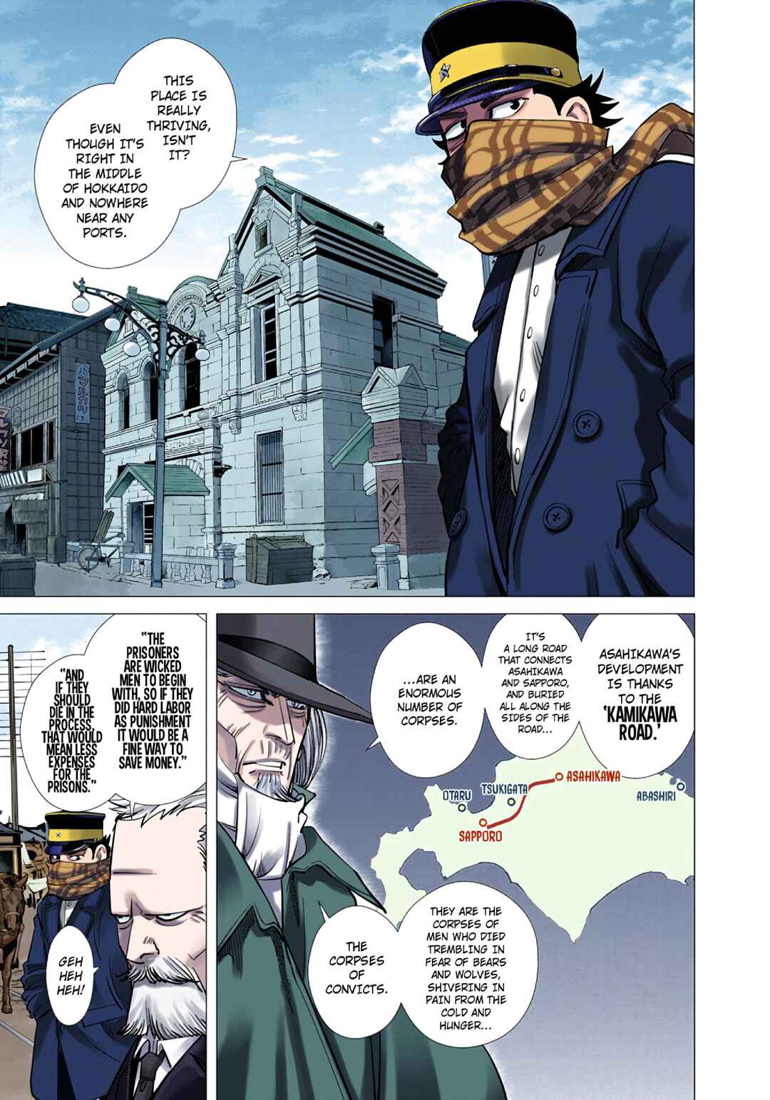 Golden Kamuy (Official Colored) Chapter 97 - Page 7