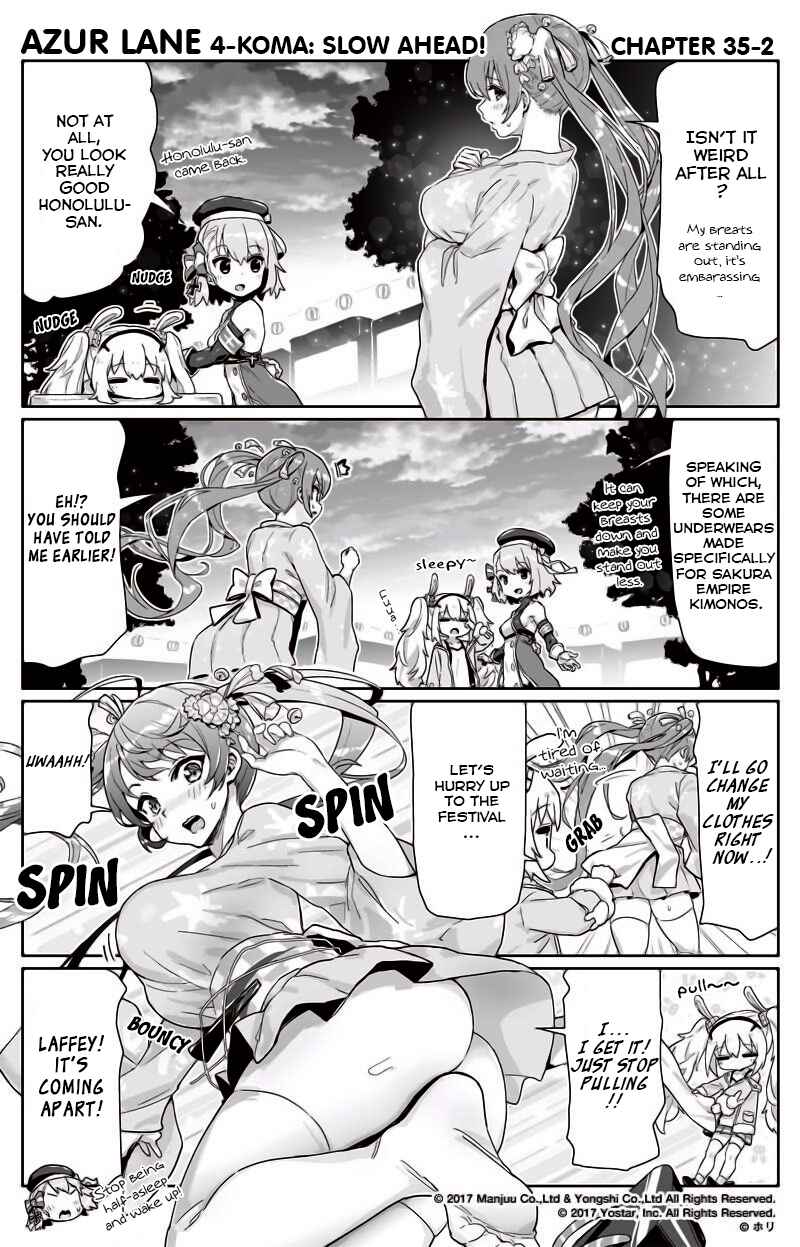 Azur Lane: Bisoku Zensin! Chapter 35 - Page 2
