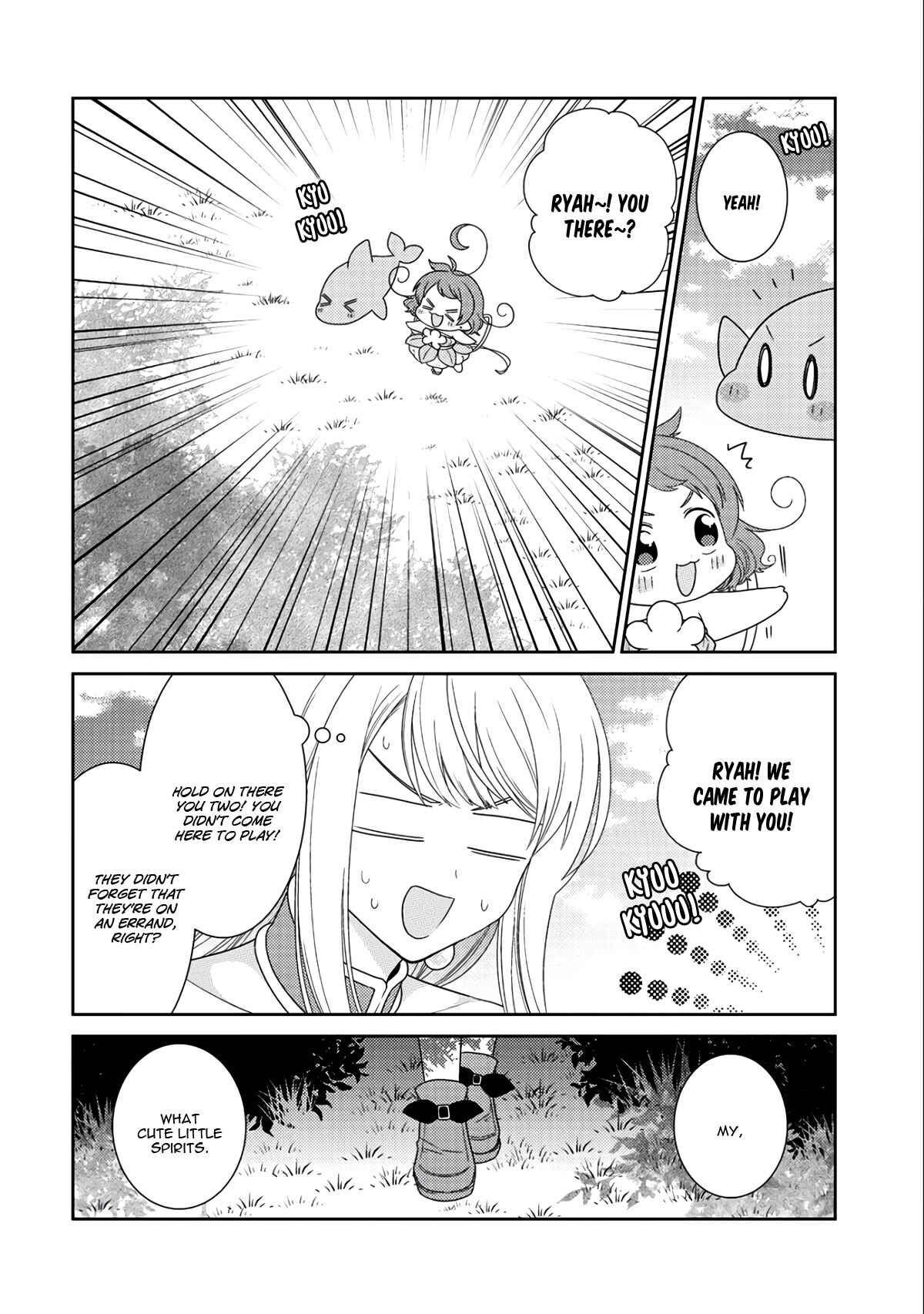 Seirei-tachi no Rakuen to Risou no Isekai Seikatsu Chapter 13 - Page 9