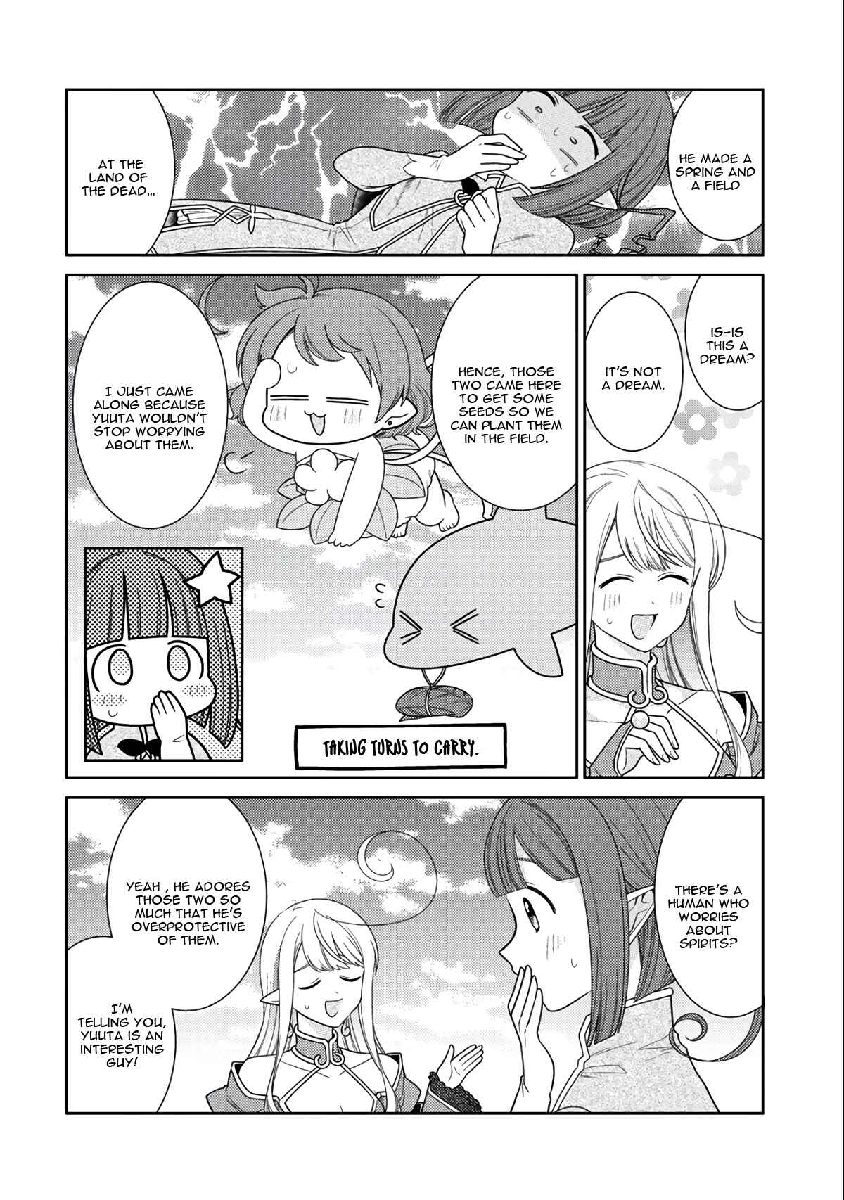 Seirei-tachi no Rakuen to Risou no Isekai Seikatsu Chapter 13 - Page 23