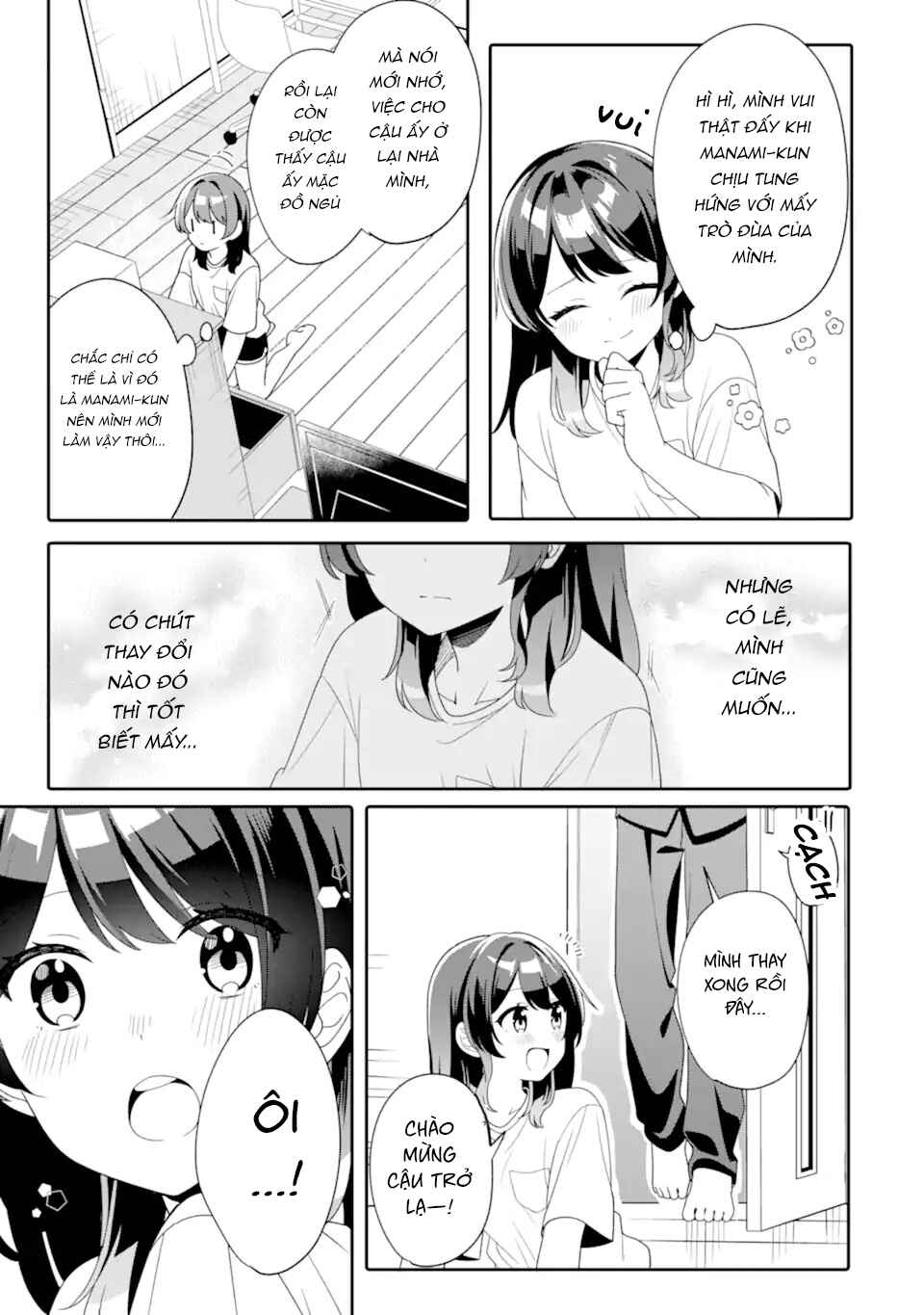 Muboubi Kawaii Pajama Sugata no Bishoujo to Heya de Futarikiri Chapter 6.1 - Page 9
