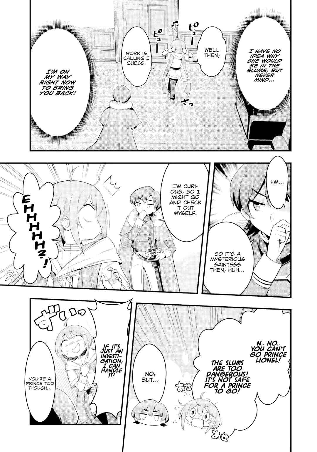 Hai Kouen no Homeless Seijo Chapter 2.2 - Page 13