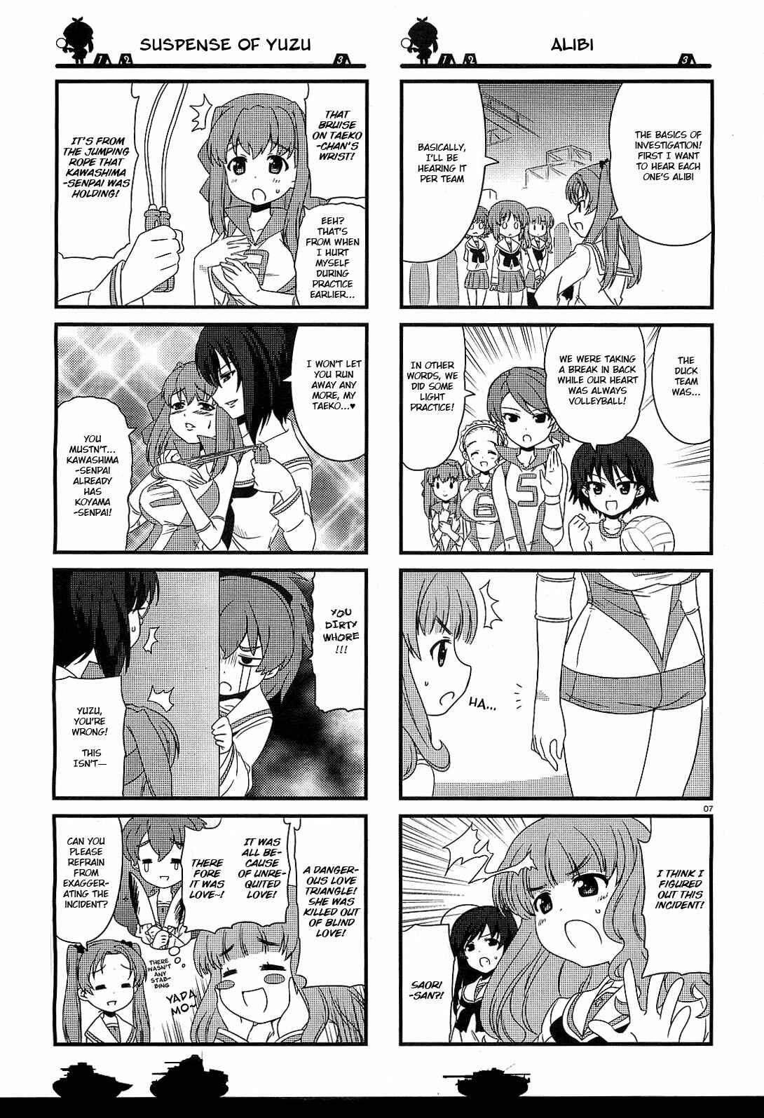 GIRLS und PANZER - Motto Love Love Sakusen desu! Chapter 10 - Page 7