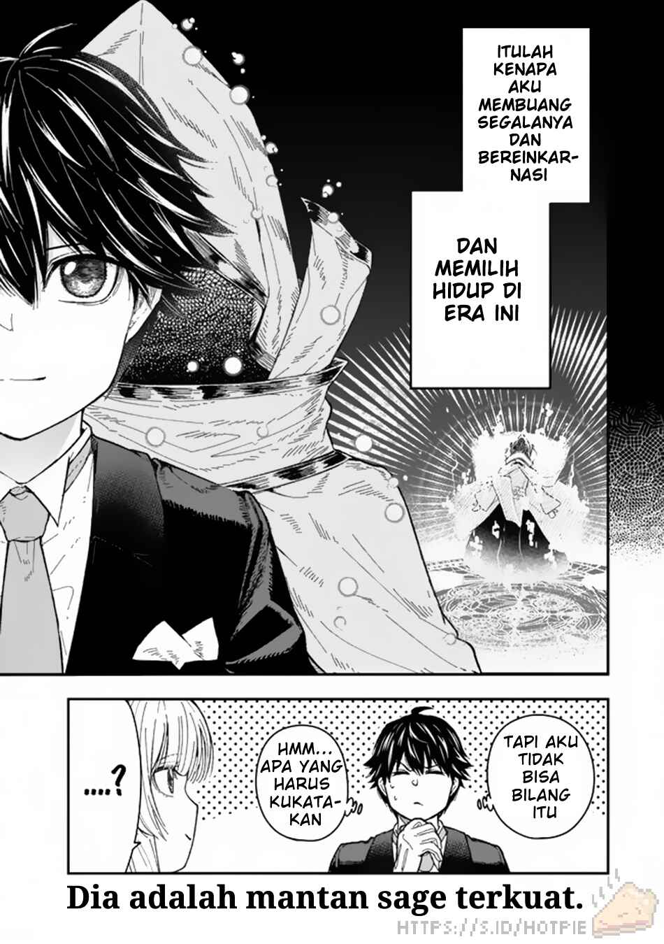 Gomi Ika da to Tsuihou Sareta Shiyounin, Jitsu wa Zense Kenja desu ~Shijou Saikyou no Kenja, Sekai Saikouhou no Gakuen ni Kayou~ Chapter 1 - Page 46
