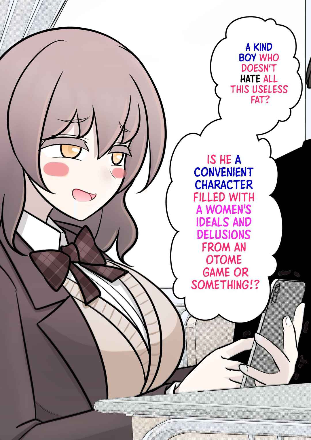 Danjo-hi 1:39 no Heikou Sekai wa Omoi no Hoka Futsuu (Fan Colored) Chapter 104 - Page 4