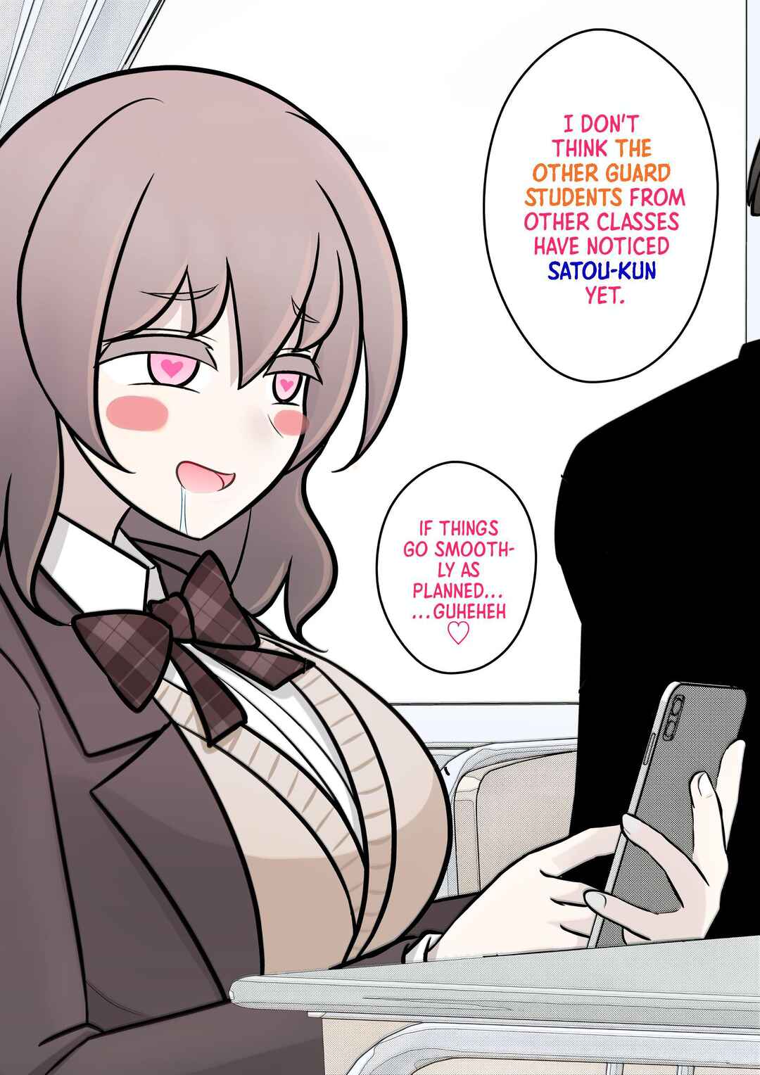 Danjo-hi 1:39 no Heikou Sekai wa Omoi no Hoka Futsuu (Fan Colored) Chapter 104 - Page 8