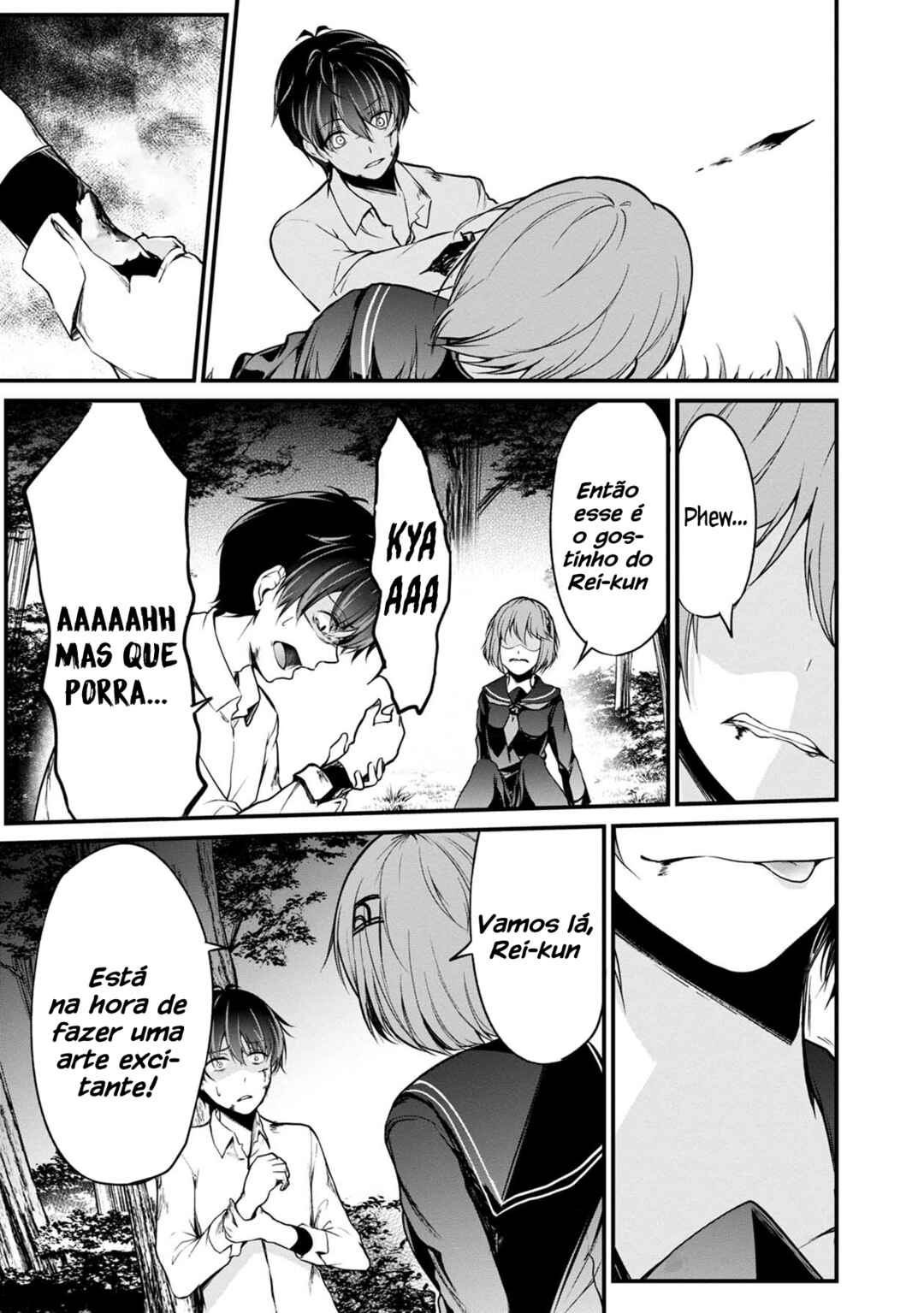 Namae no nai Kaibutsu - Kumo to Shoujo to Ryoki Satsujin Chapter 30 - Page 44