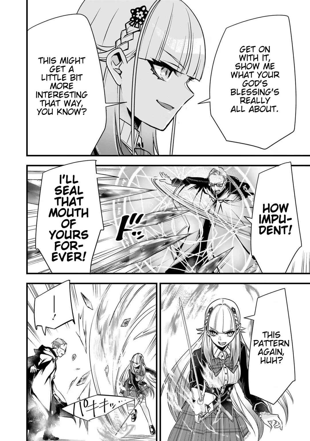 Savage Fang Ojou-sama: Shijou Saikyou no Youhei wa Shijou Saikyou no Bougyaku Reijou to Natte Nidome no Sekai o Musou suru Chapter 22 - Page 8