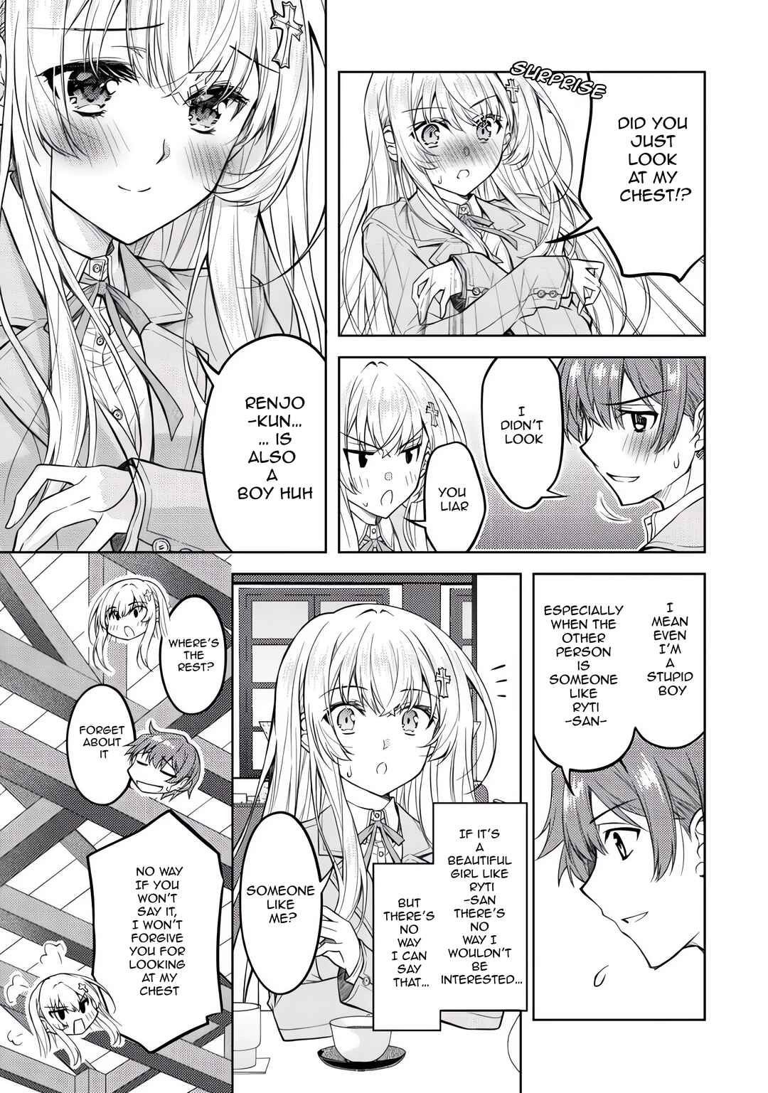 Tsundere Hokuou Bishoujo no Classmate ga, Kon'yakusha ni natta Totan ni Dere Ippentou ni Natteshimatta Ken ni tsuite Chapter 3 - Page 5